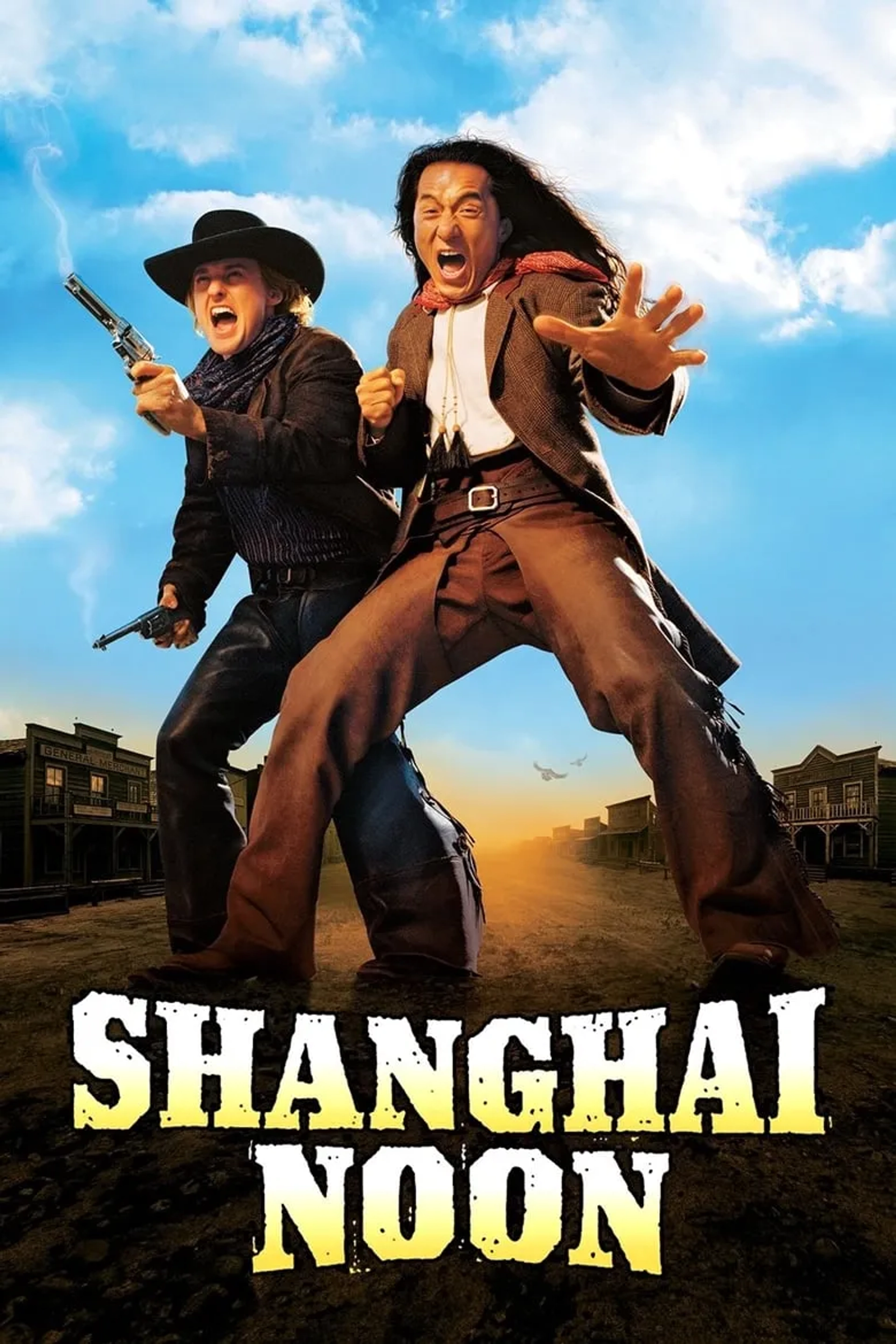 Jackie Chan and Owen Wilson in Shanghai Noon (2000)