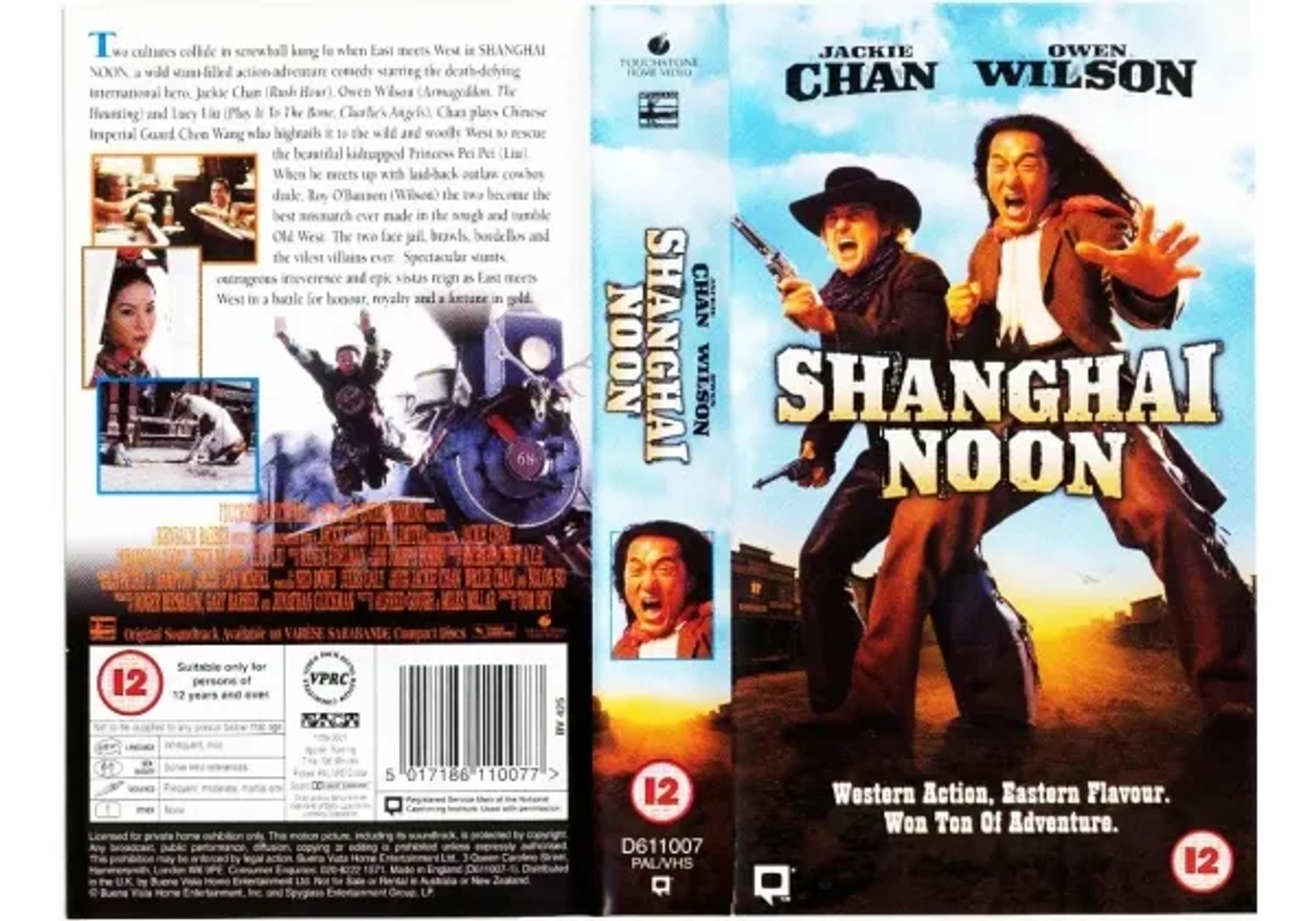 Jackie Chan and Owen Wilson in Shanghai Noon (2000)