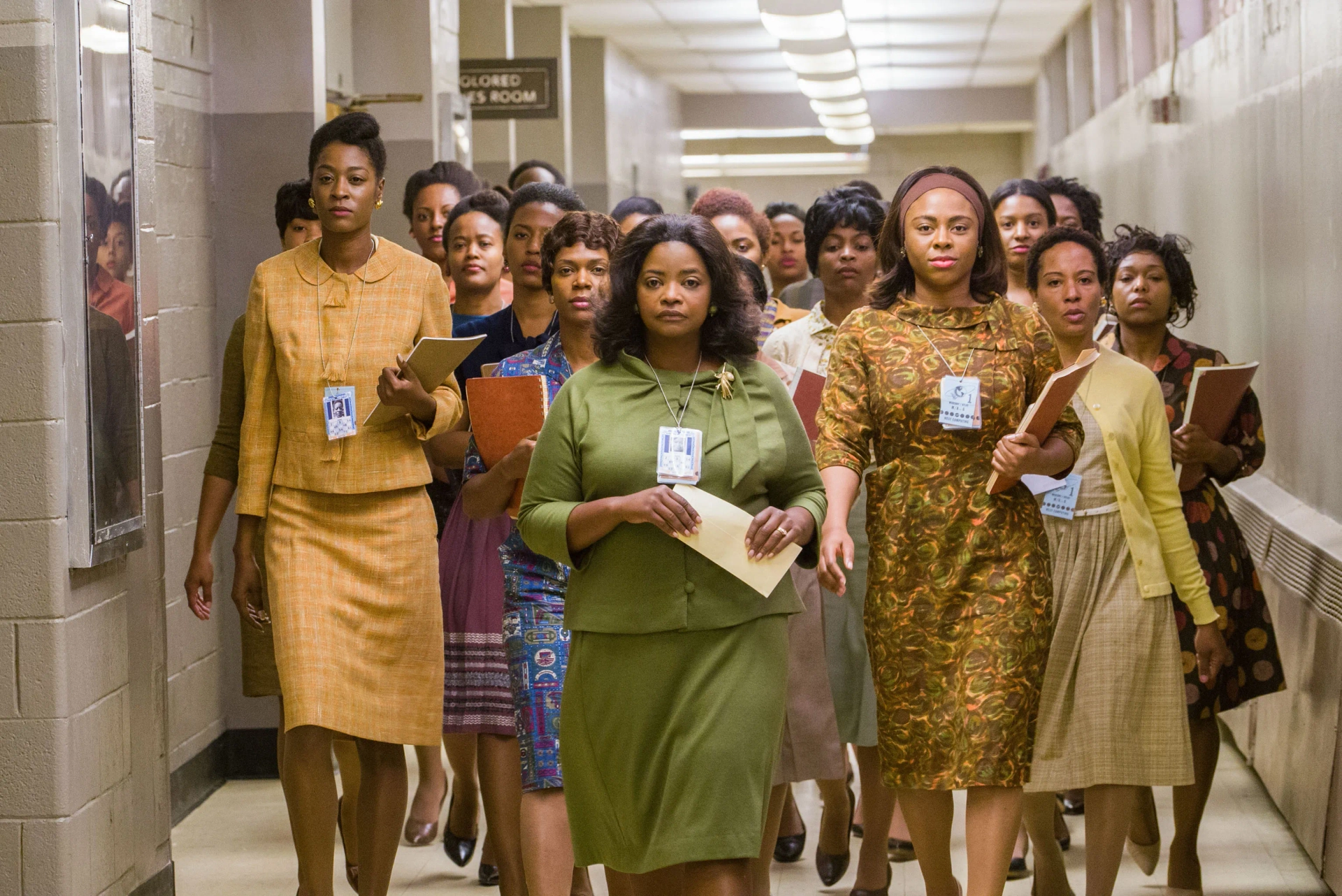 Octavia Spencer and Crystal Lee Brown in Hidden Figures (2016)