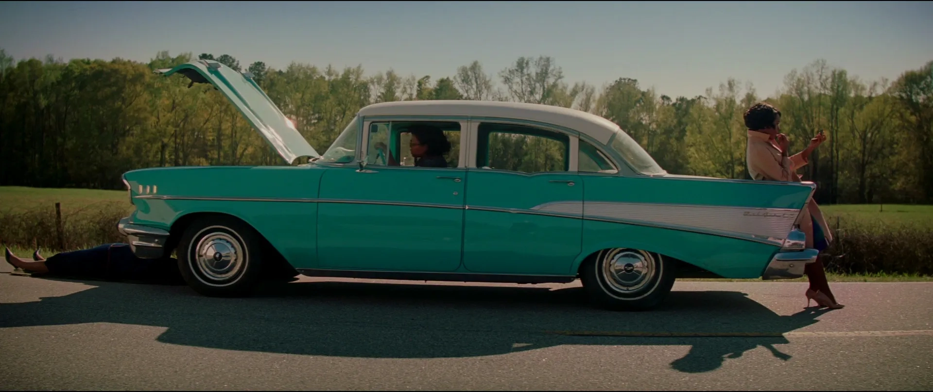 Taraji P. Henson, Octavia Spencer, and Janelle Monáe in Hidden Figures (2016)