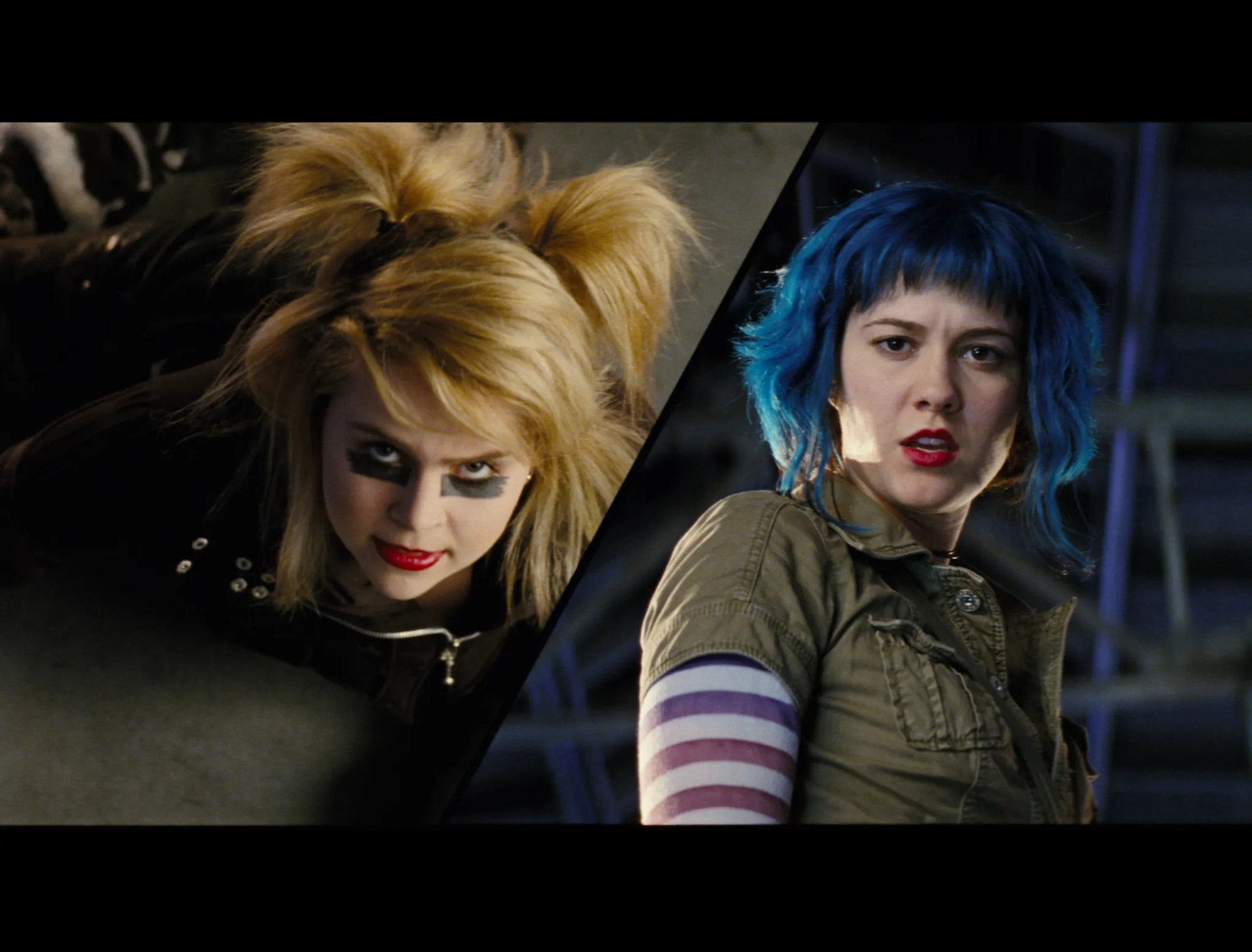 Mae Whitman and Mary Elizabeth Winstead in Scott Pilgrim vs. the World (2010)