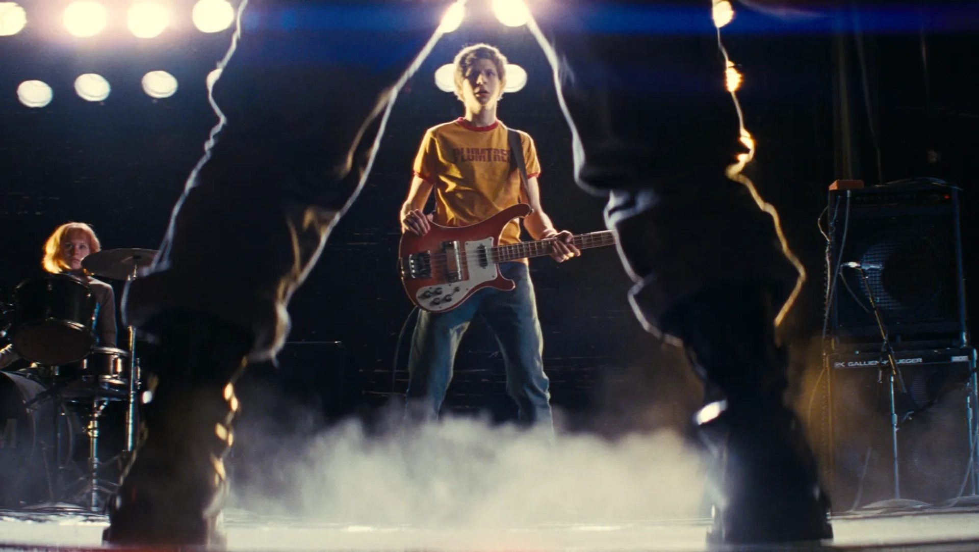 Michael Cera and Alison Pill in Scott Pilgrim vs. the World (2010)