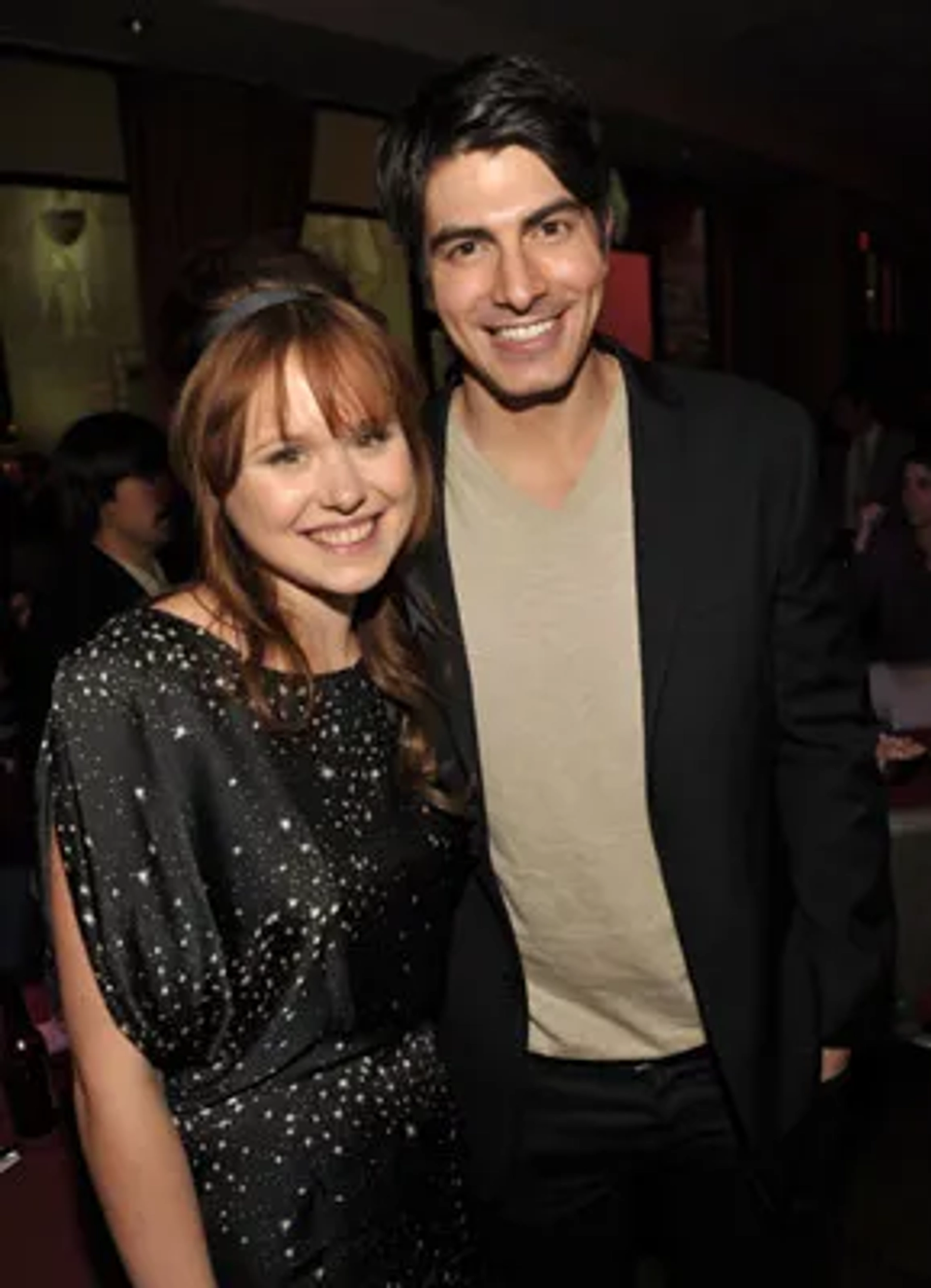 Alison Pill and Brandon Routh at an event for Scott Pilgrim vs. the World (2010)