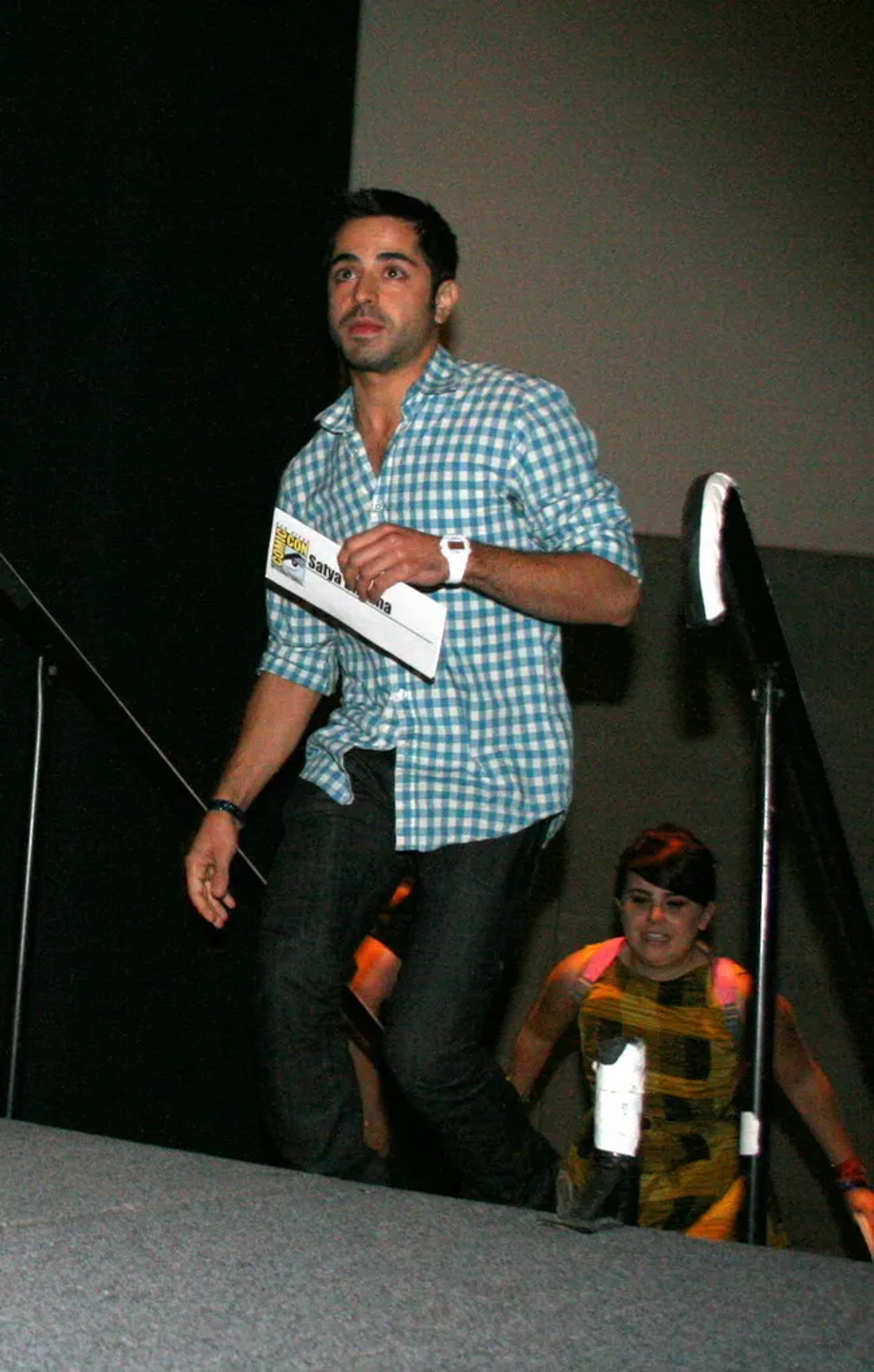 Mae Whitman and Satya Bhabha at an event for Scott Pilgrim vs. the World (2010)