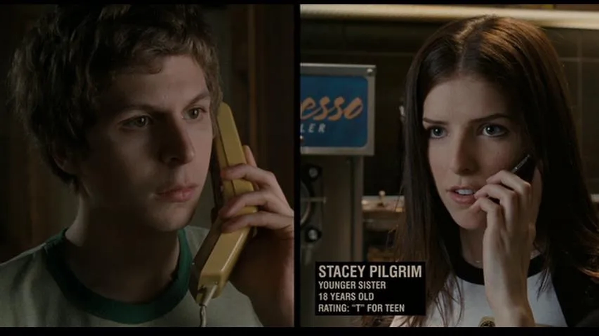 Michael Cera and Anna Kendrick in Scott Pilgrim vs. the World (2010)