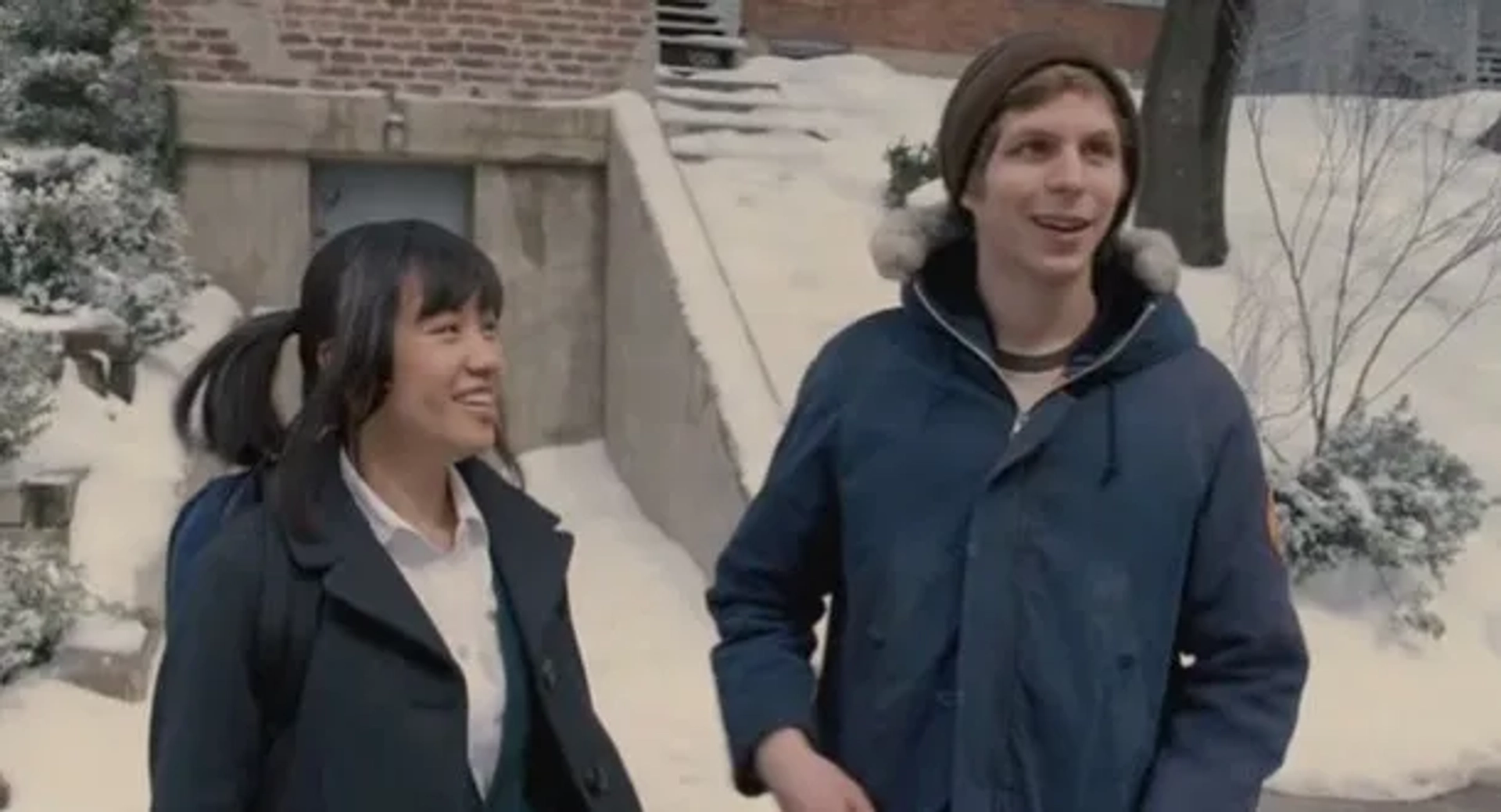 Michael Cera and Ellen Wong in Scott Pilgrim vs. the World (2010)