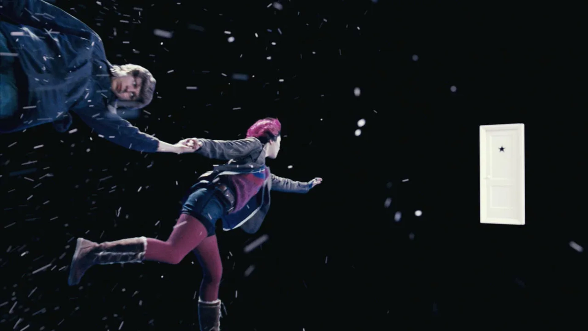 Michael Cera and Mary Elizabeth Winstead in Scott Pilgrim vs. the World (2010)