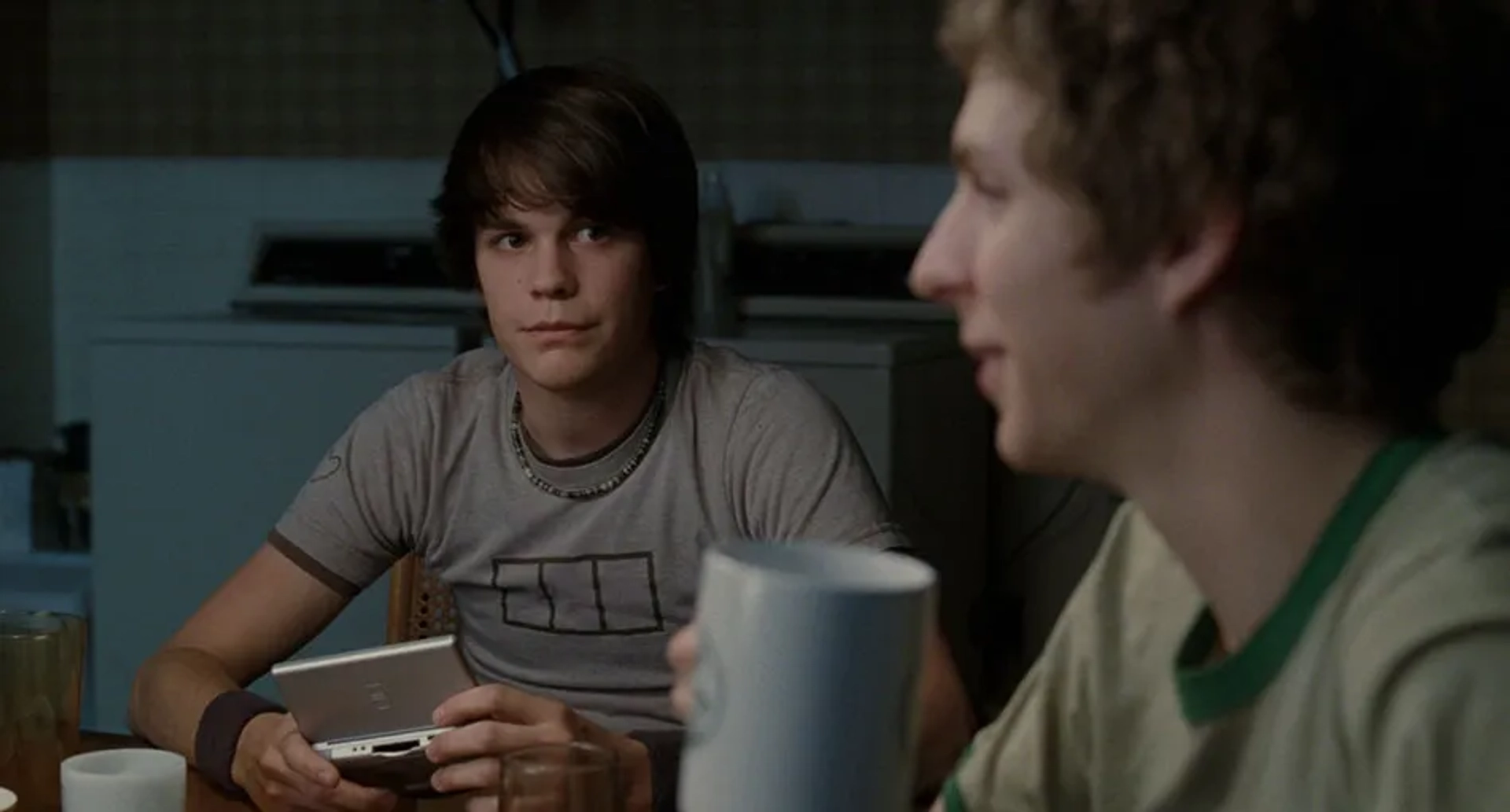 Michael Cera and Johnny Simmons in Scott Pilgrim vs. the World (2010)