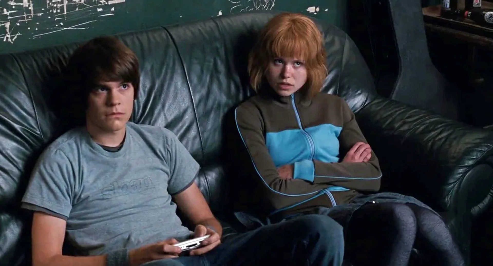 Alison Pill and Johnny Simmons in Scott Pilgrim vs. the World (2010)