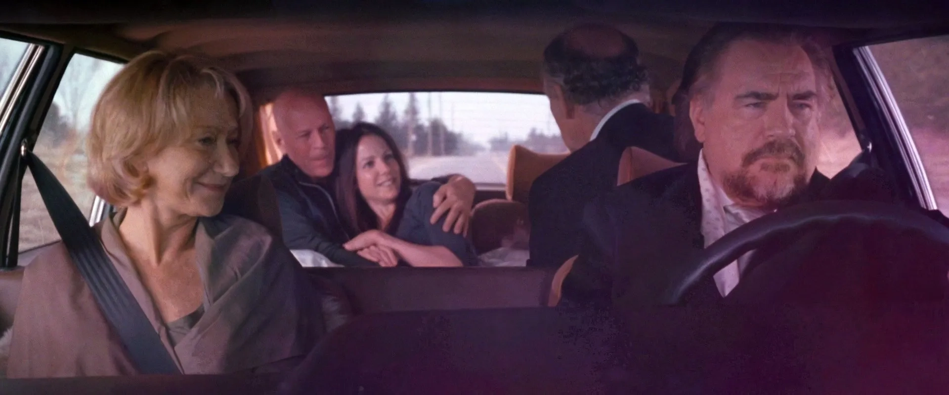Bruce Willis, John Malkovich, Helen Mirren, Mary-Louise Parker, and Brian Cox in RED (2010)