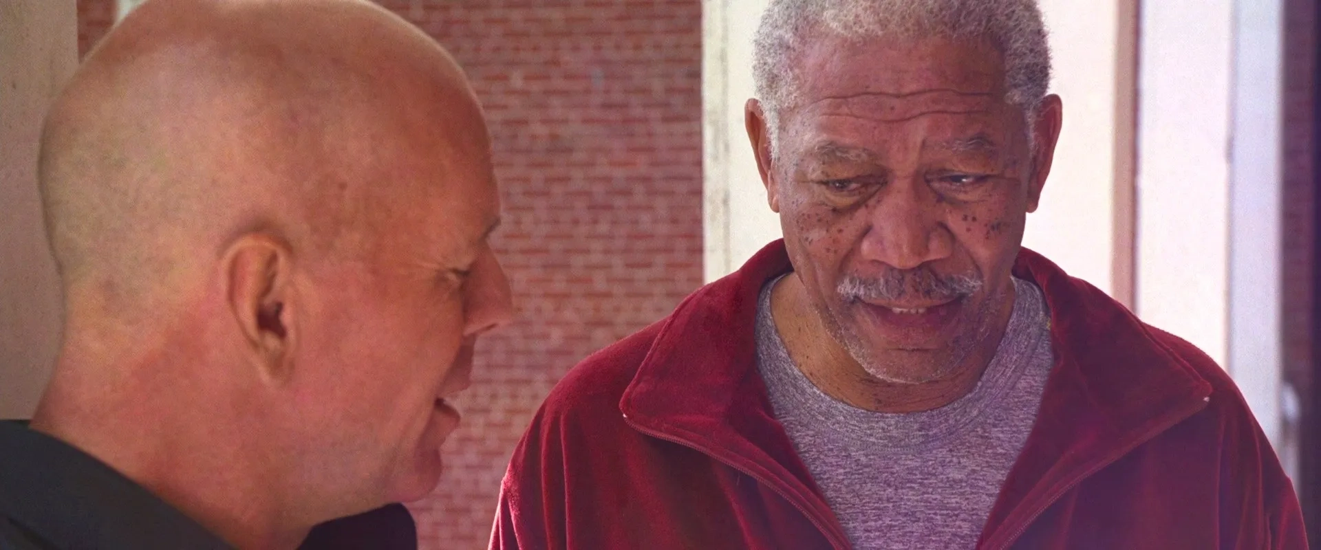 Morgan Freeman and Bruce Willis in RED (2010)