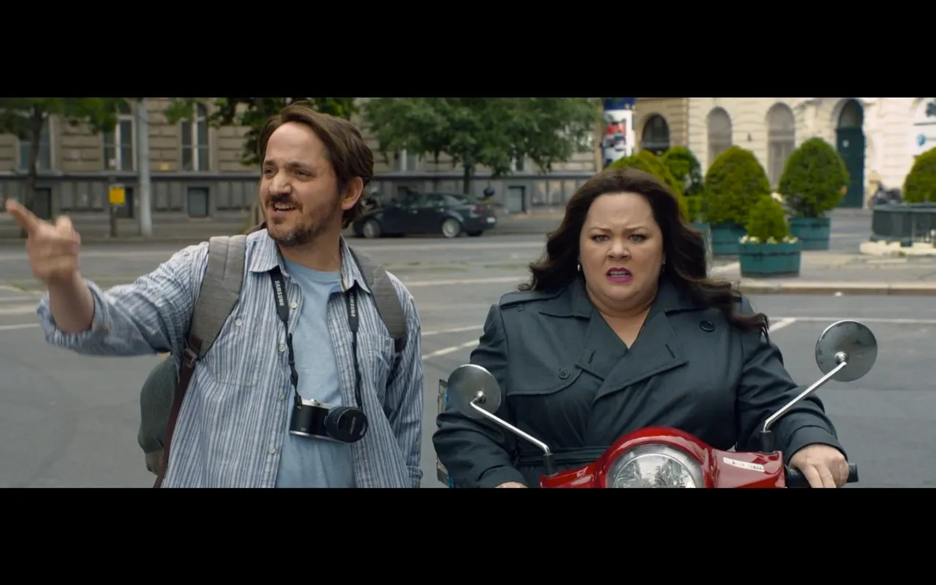 Melissa McCarthy and Ben Falcone in Spy (2015)