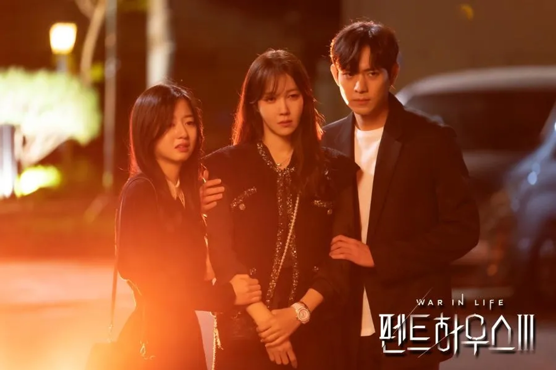 Young-Dae Kim, Ji-Ah Lee, and Hyeon-soo Kim in The Penthouse: War in Life (2020)