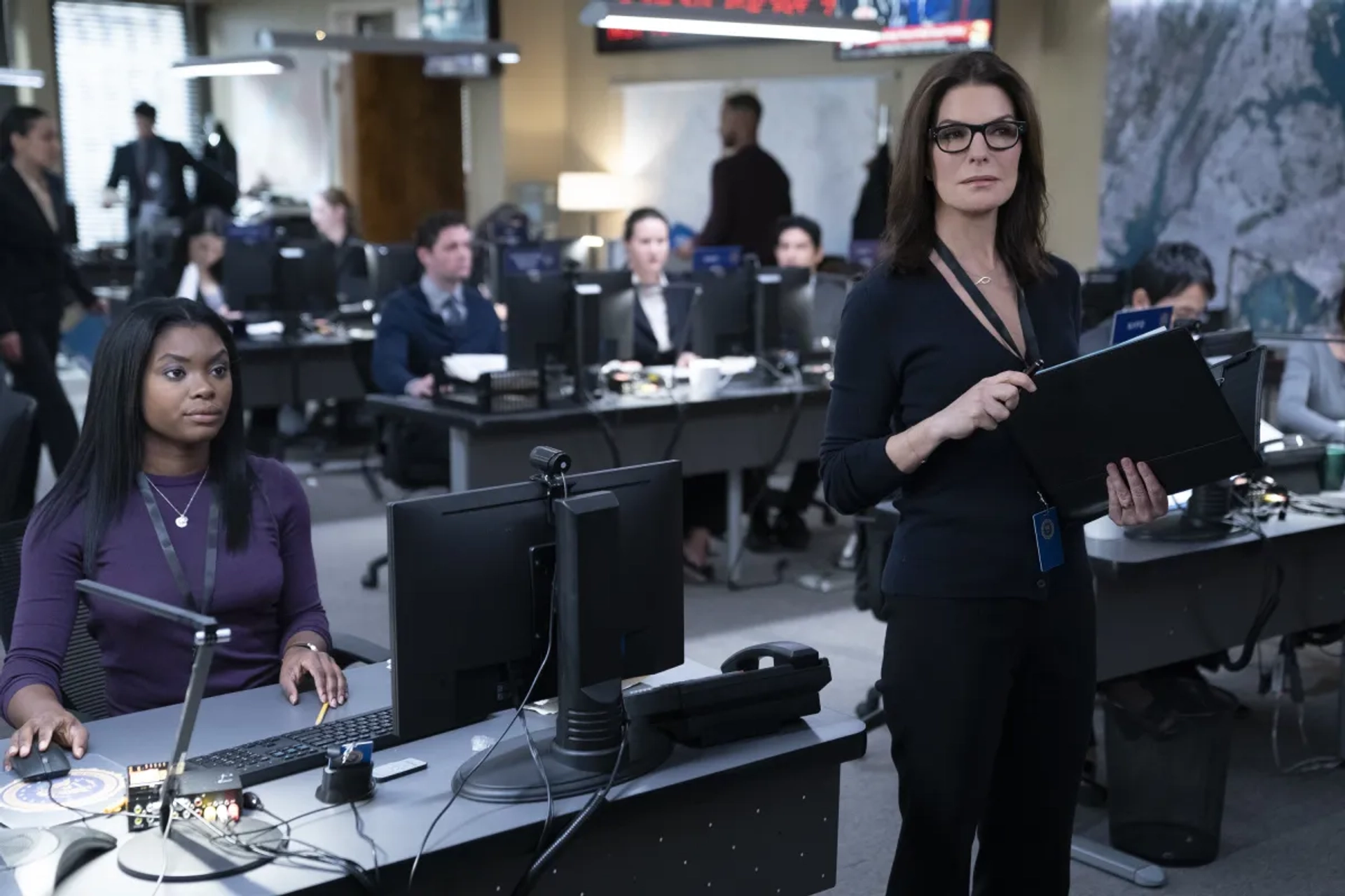 Sela Ward and Ebonee Noel in FBI (2018)