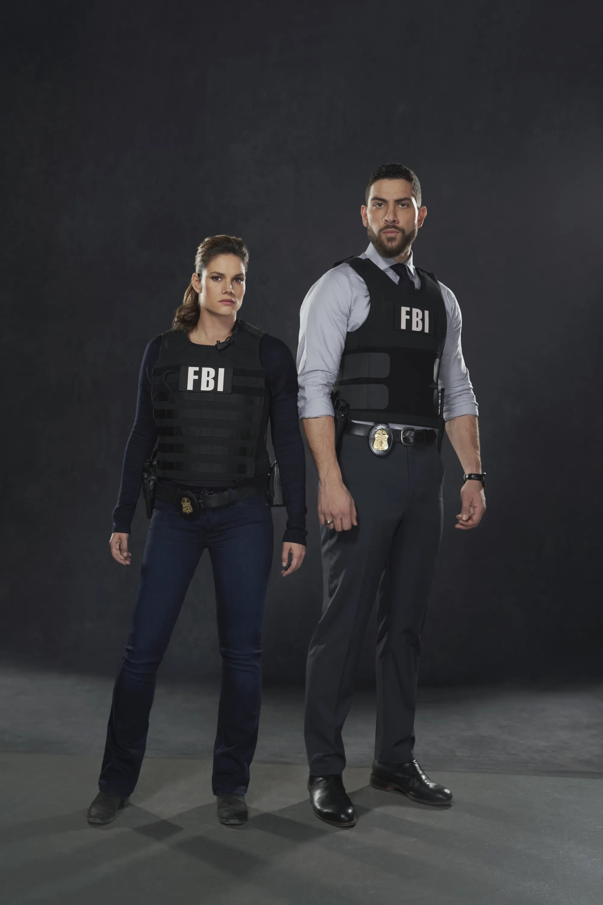 Missy Peregrym and Zeeko Zaki in FBI (2018)