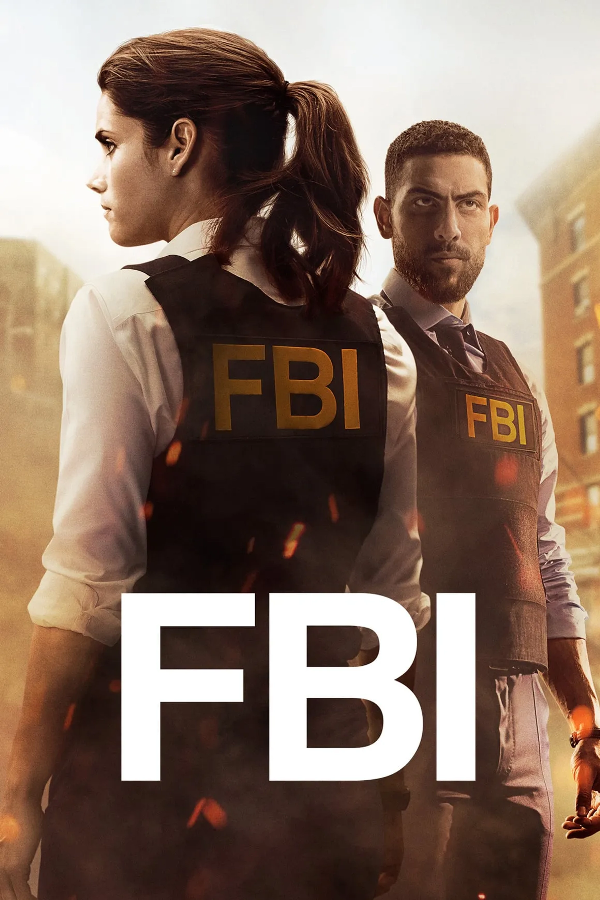 Missy Peregrym and Zeeko Zaki in FBI (2018)