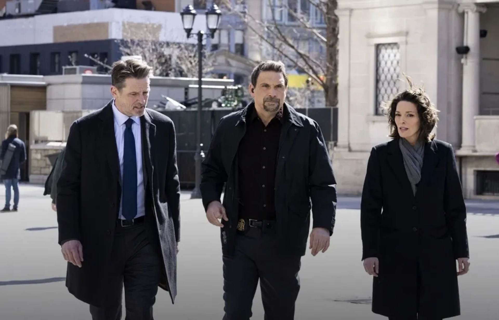 Billy Campbell, Jeremy Sisto, and Alana De La Garza in FBI: Sins of the Past (2023)