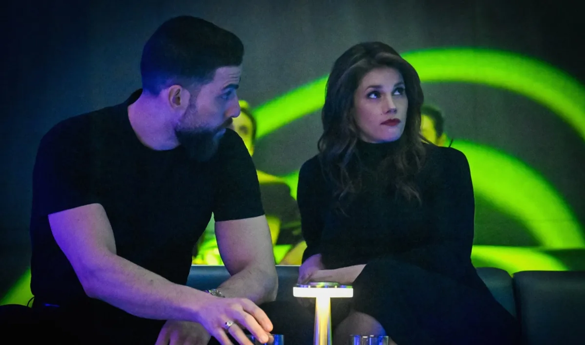 Missy Peregrym and Zeeko Zaki in FBI: One Night Stand (2022)