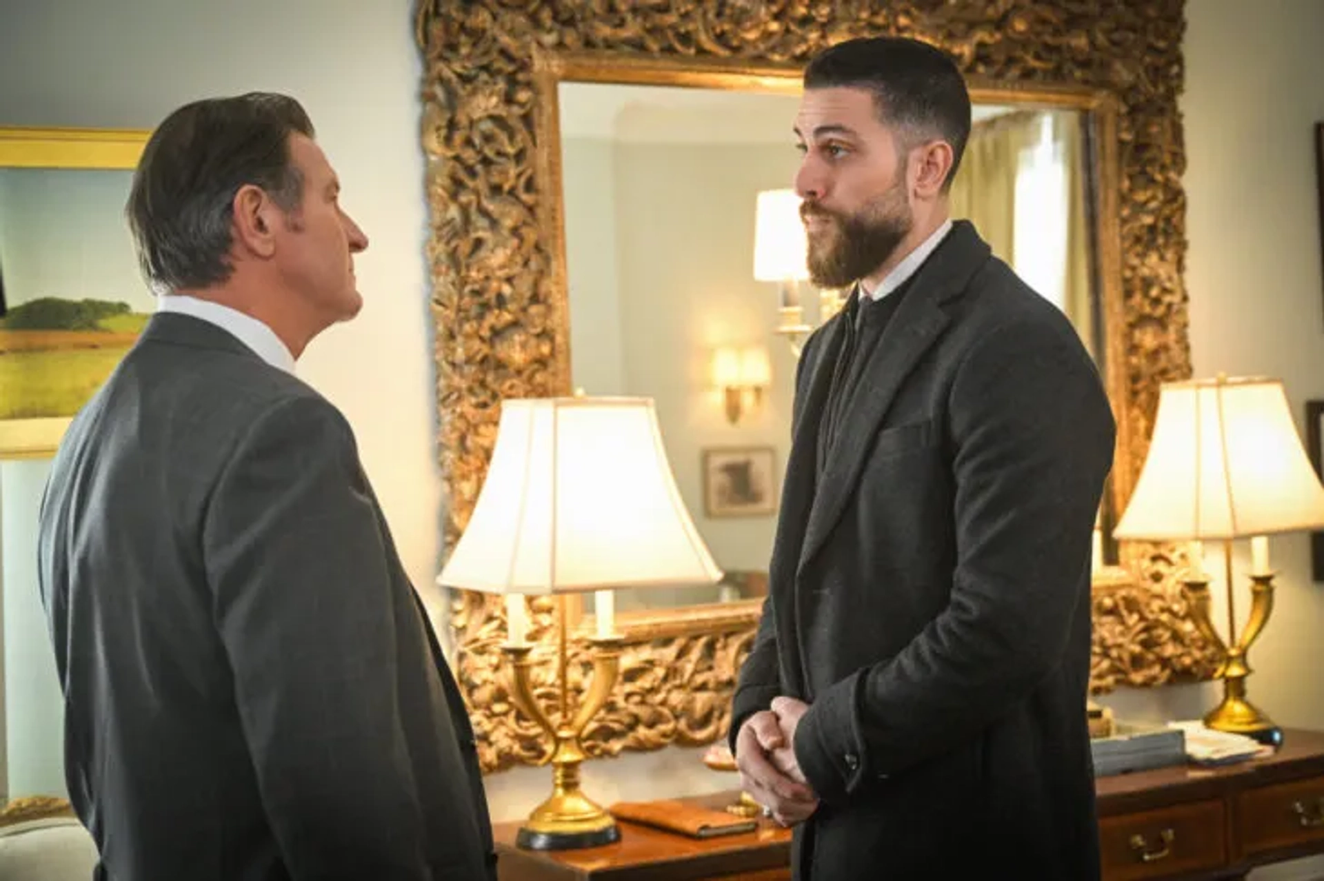 Brett Cullen and Zeeko Zaki in FBI: Protective Details (2022)