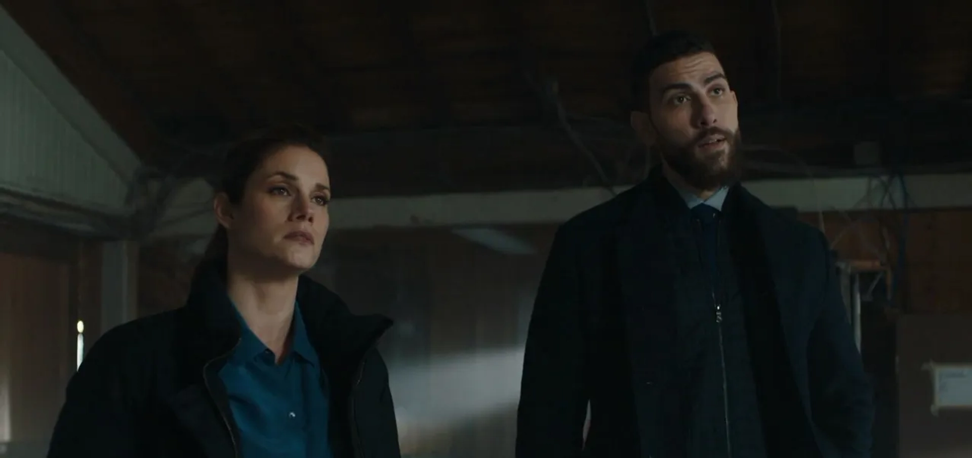 Missy Peregrym and Zeeko Zaki in FBI: Clean Slate (2021)