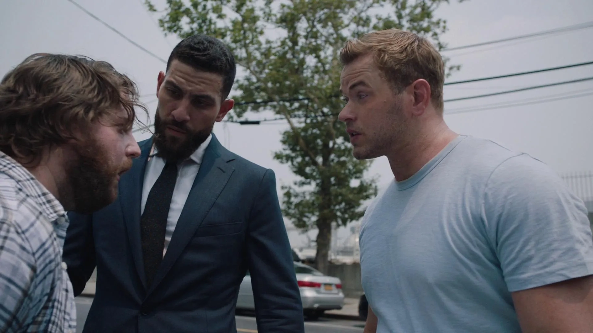 Colin Anderson, Kellan Lutz, and Zeeko Zaki in FBI: All That Glitters (2021)