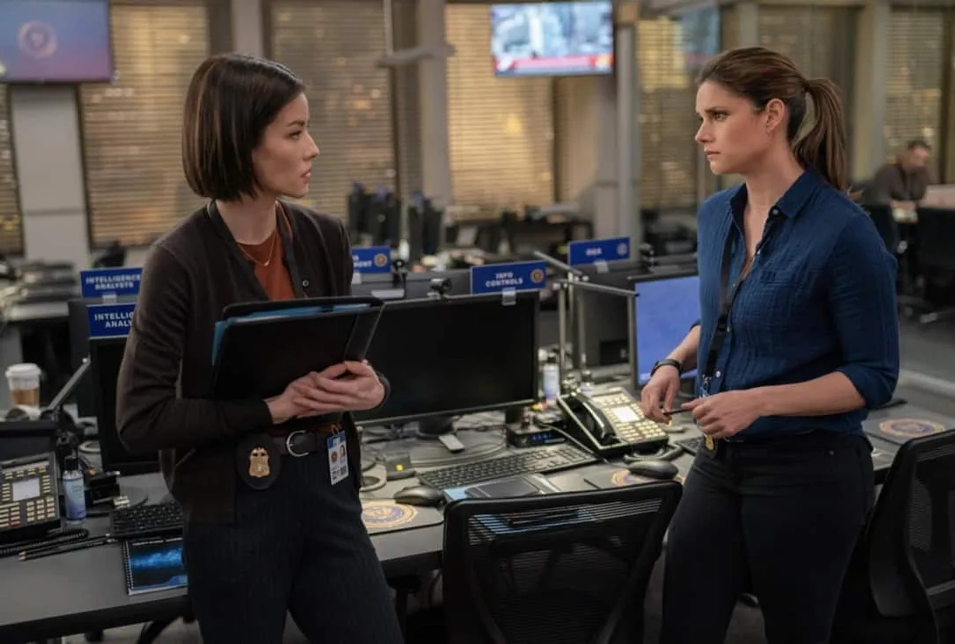 Missy Peregrym and Vedette Lim in FBI: Trigger Effect (2021)