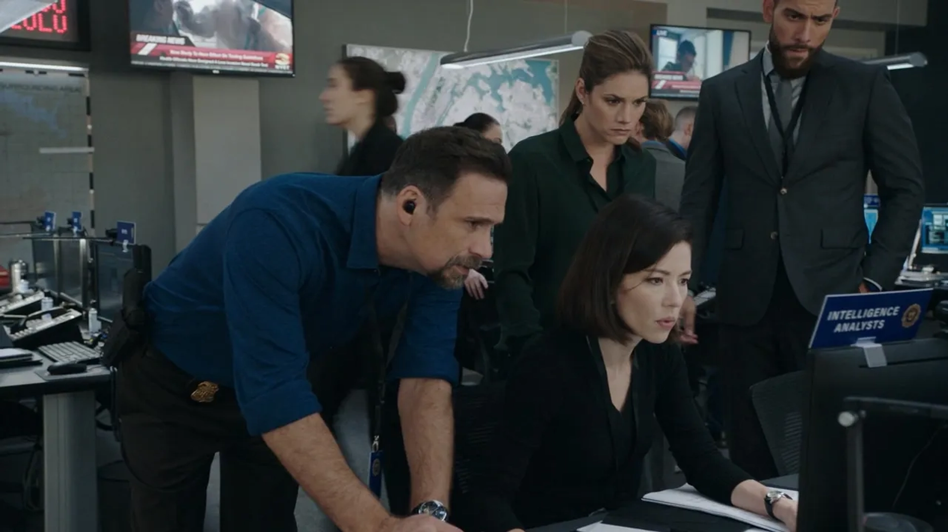 Jeremy Sisto, Missy Peregrym, Vedette Lim, and Zeeko Zaki in FBI: Unreasonable Doubt (2020)