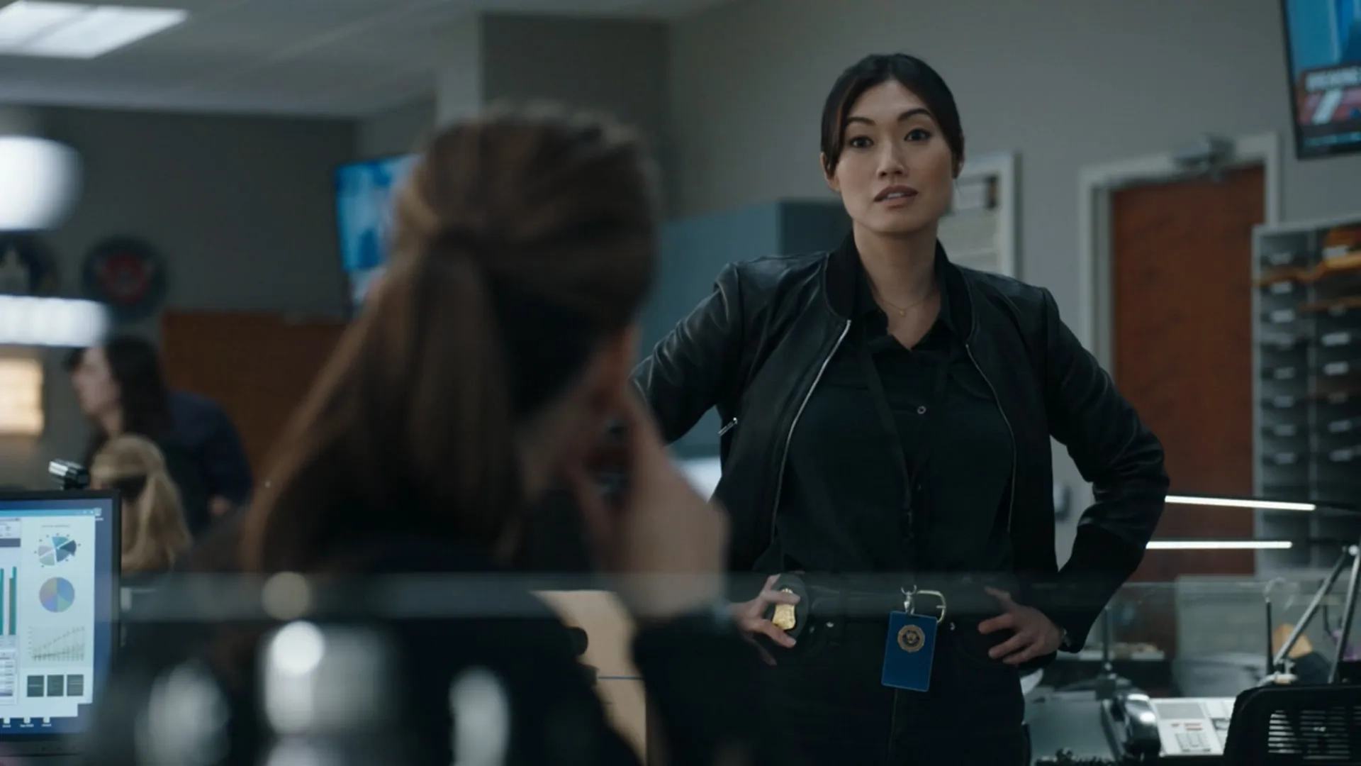 Missy Peregrym and Catherine Haena Kim in FBI: Fallout (2020)