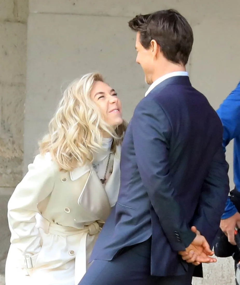 Tom Cruise and Vanessa Kirby in Mission: Impossible - Fallout (2018)