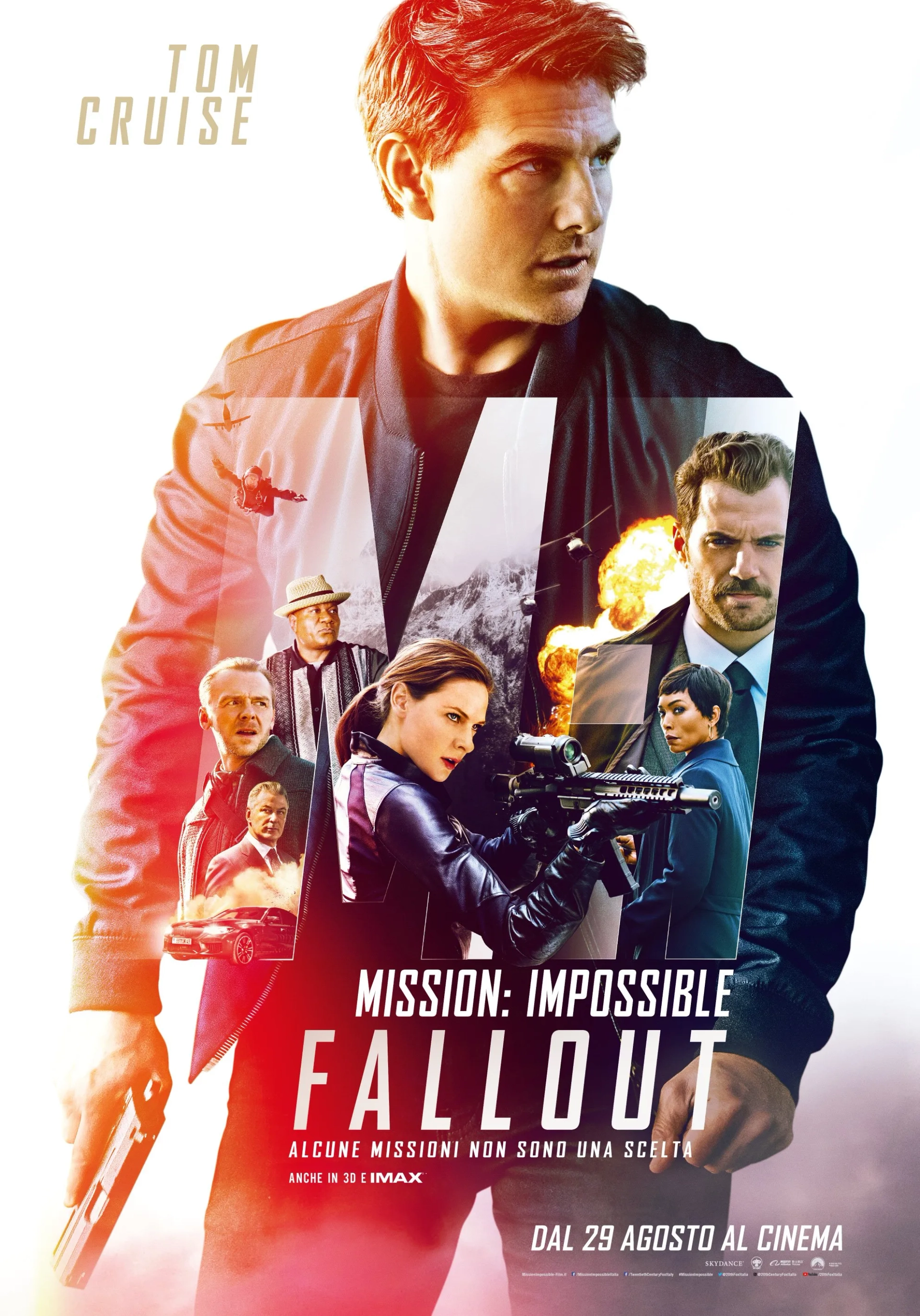 Tom Cruise, Alec Baldwin, Angela Bassett, Ving Rhames, Henry Cavill, Rebecca Ferguson, and Simon Pegg in Mission: Impossible - Fallout (2018)