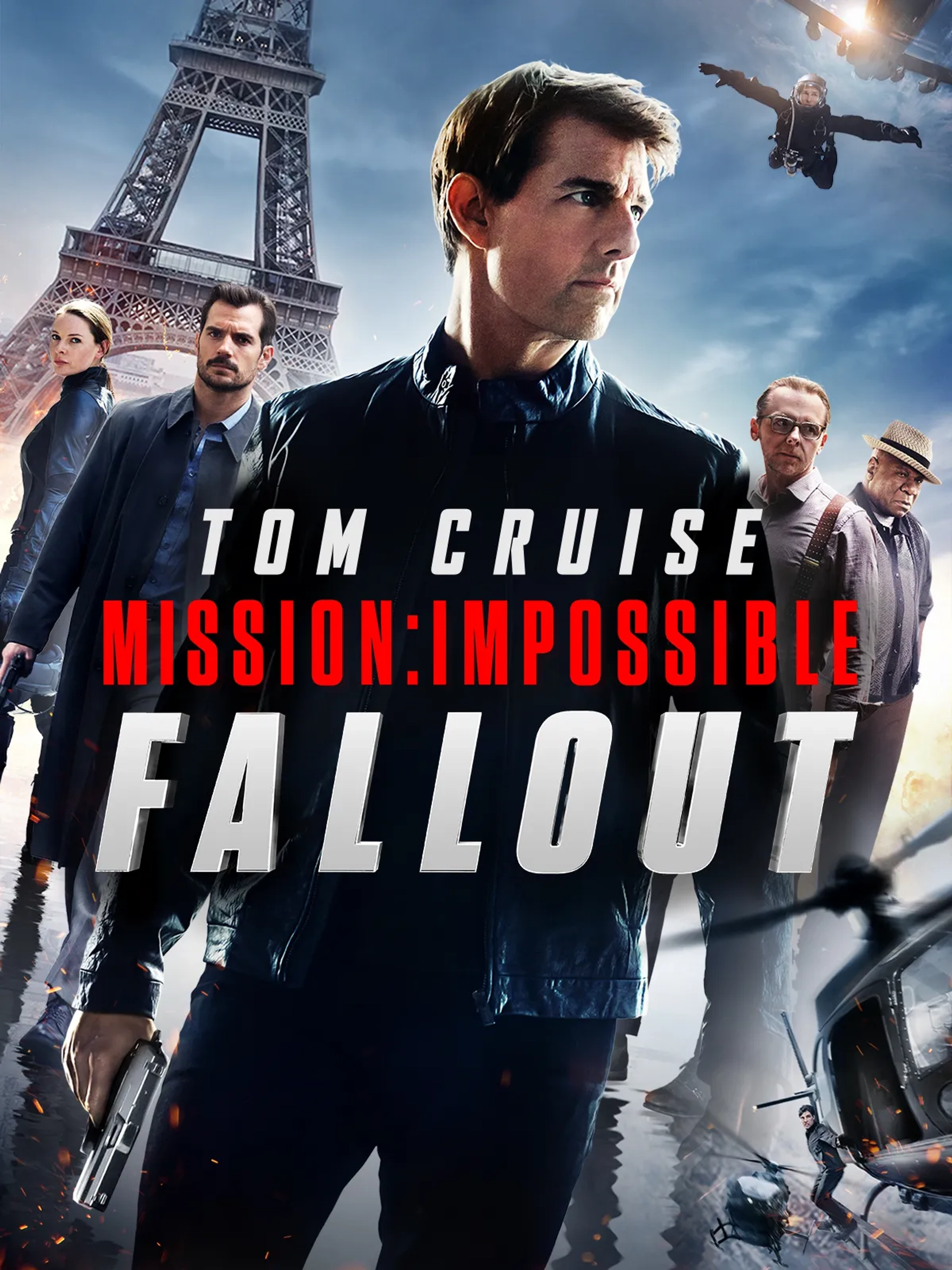 Tom Cruise, Ving Rhames, Henry Cavill, Rebecca Ferguson, and Simon Pegg in Mission: Impossible - Fallout (2018)