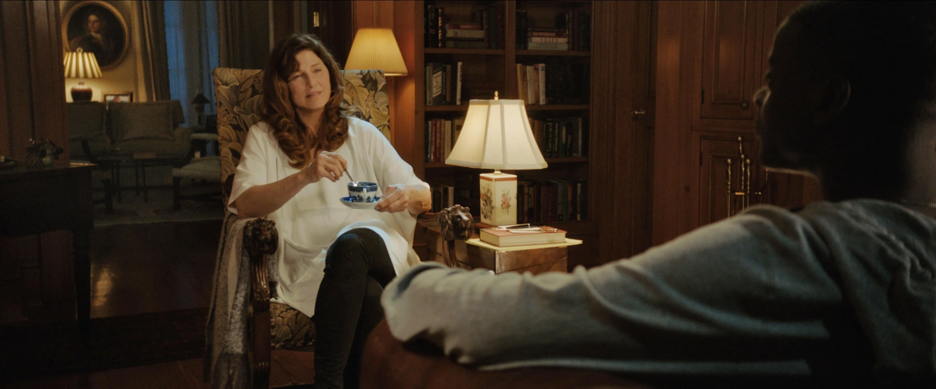 Catherine Keener and Daniel Kaluuya in Get Out (2017)