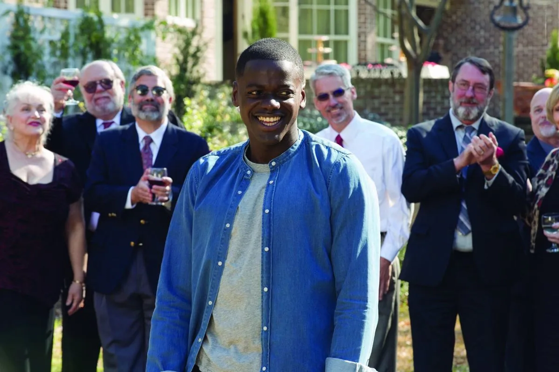 Rutherford Cravens, Caren L. Larkey, John Wilmot, Geraldine Singer, Daniel Kaluuya, and Julie Ann Jones in Get Out (2017)