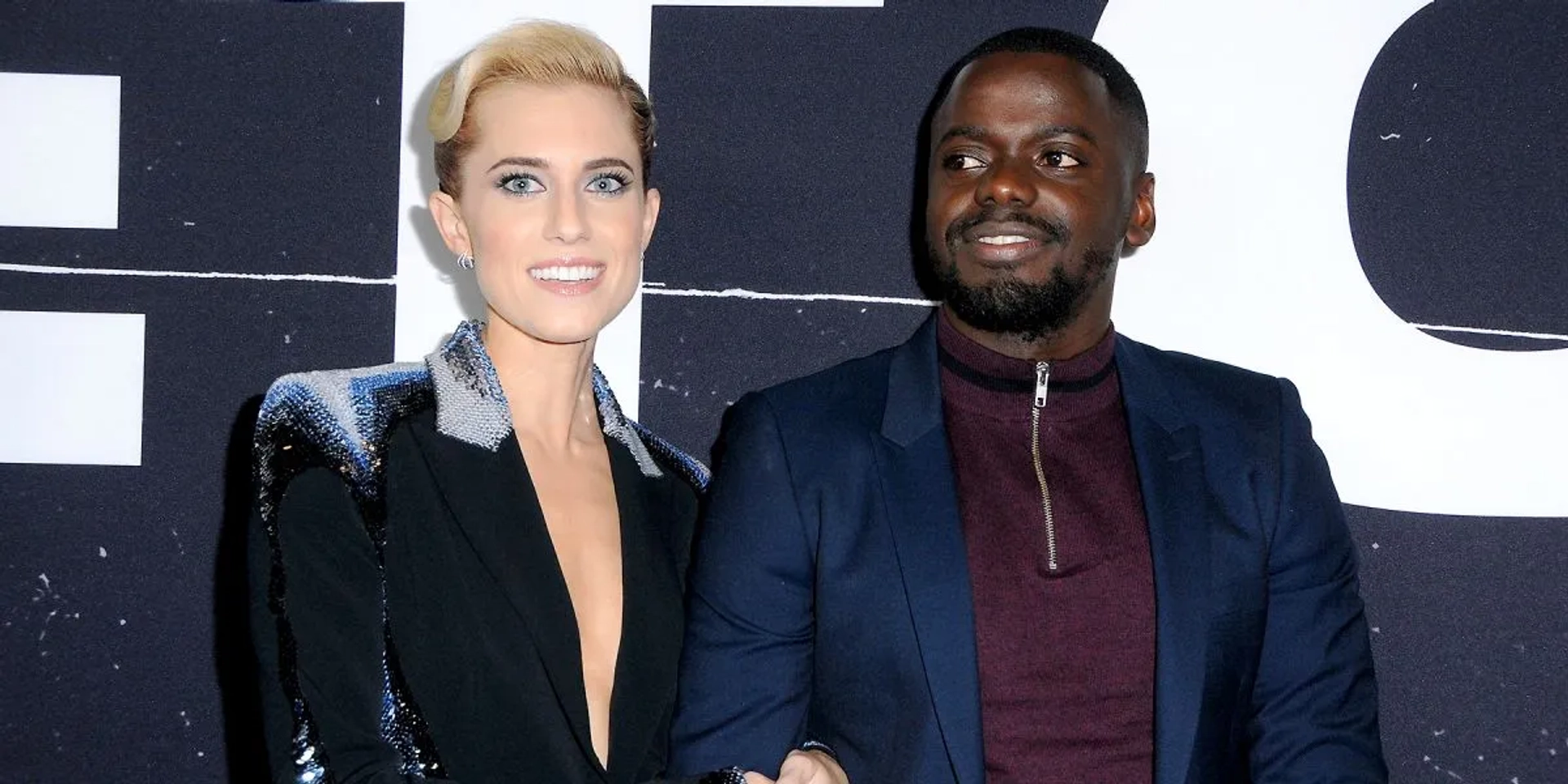 Daniel Kaluuya and Allison Williams at an event for Get Out (2017)