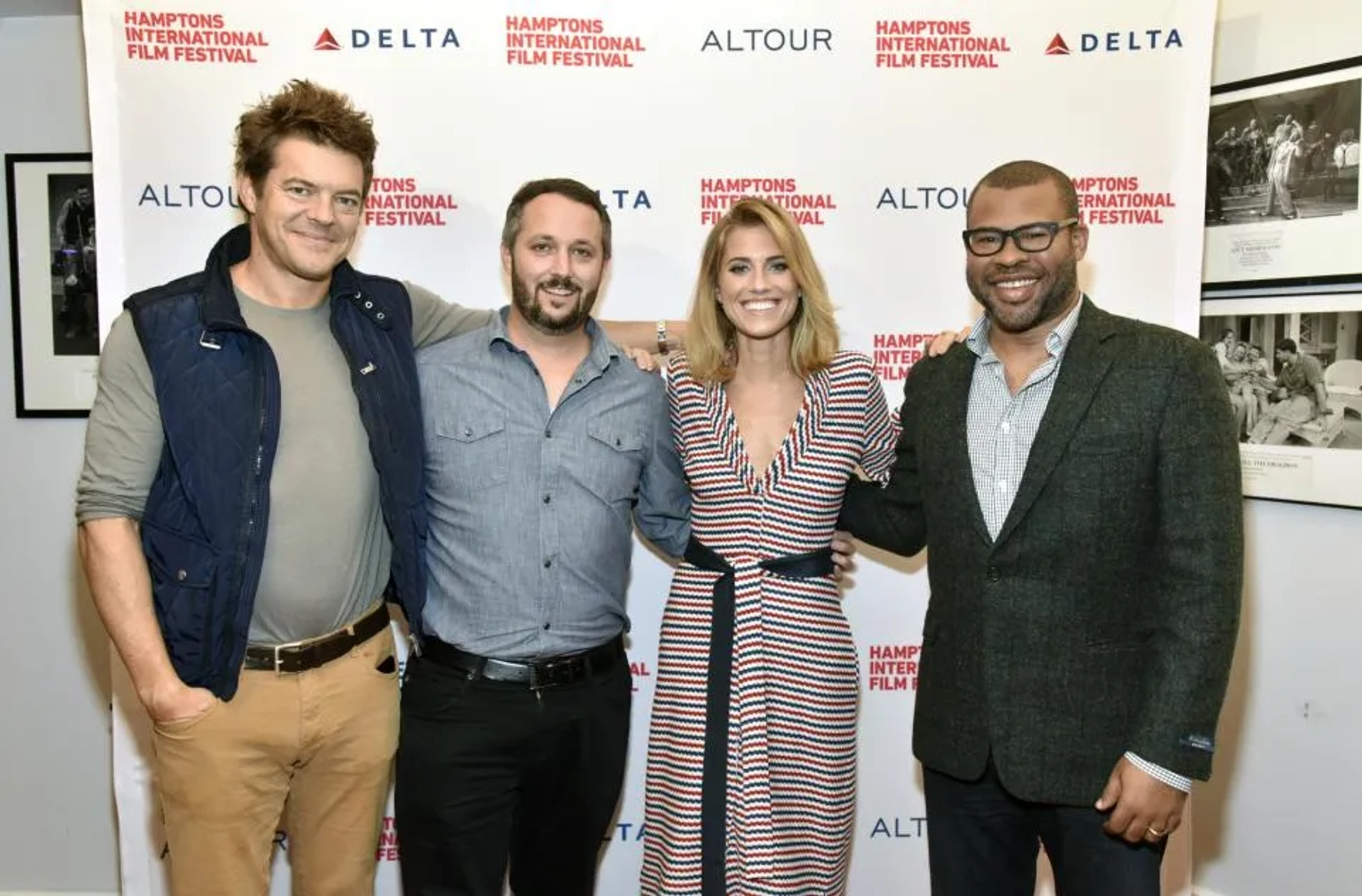 Jason Blum, Jordan Peele, and Allison Williams at an event for Get Out (2017)