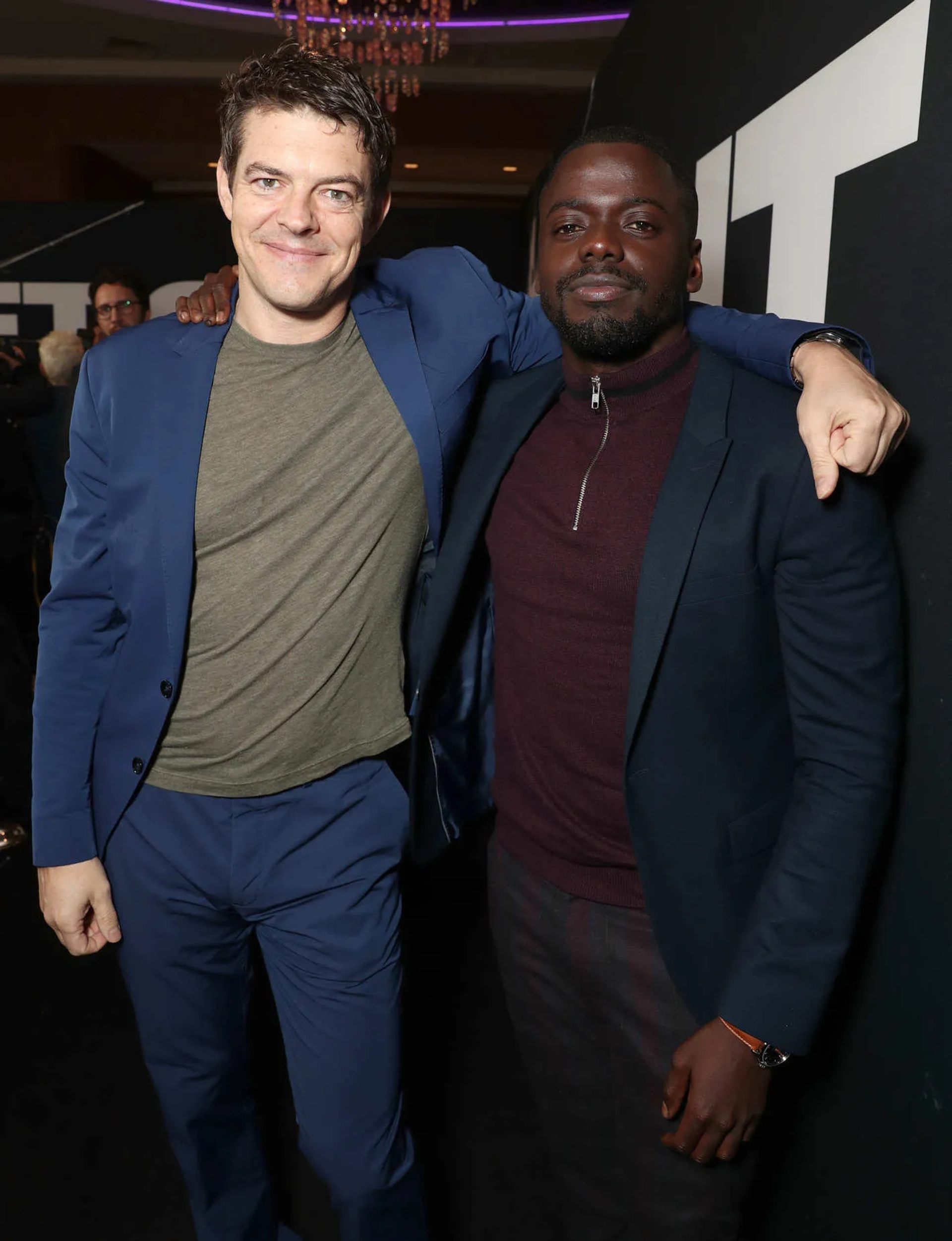 Jason Blum and Daniel Kaluuya at an event for Get Out (2017)