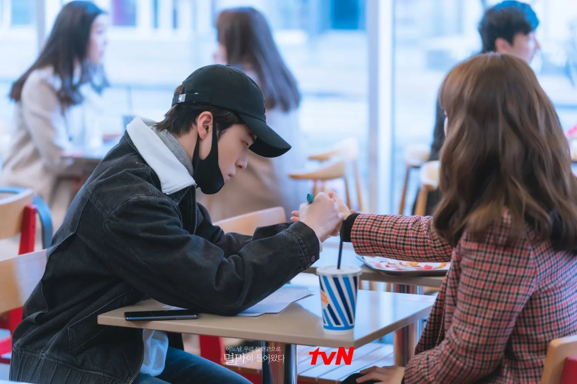 Park Bo-young and Nam Da-reum in Doom at Your Service (2021)