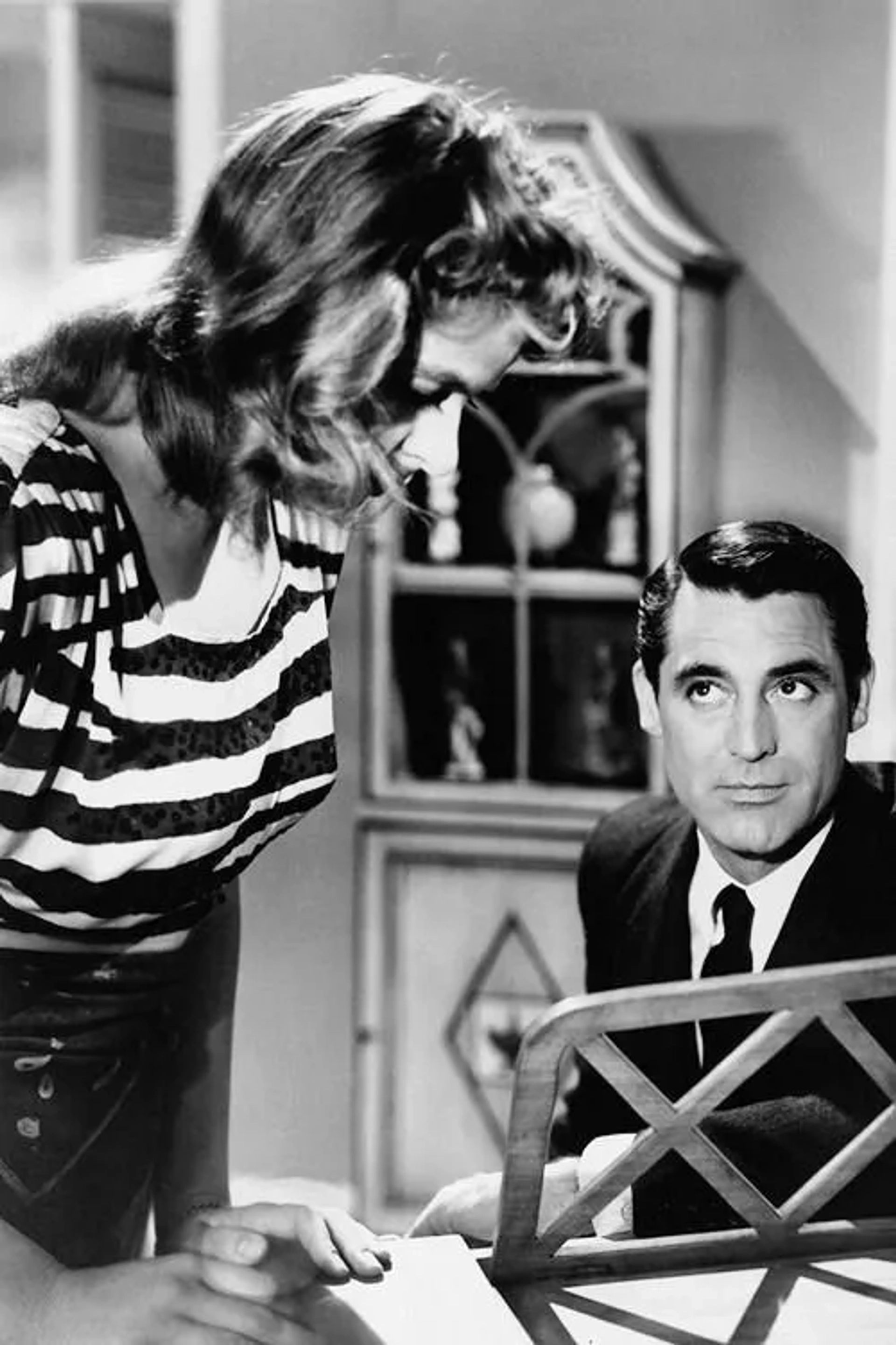 Ingrid Bergman and Cary Grant in Notorious (1946)