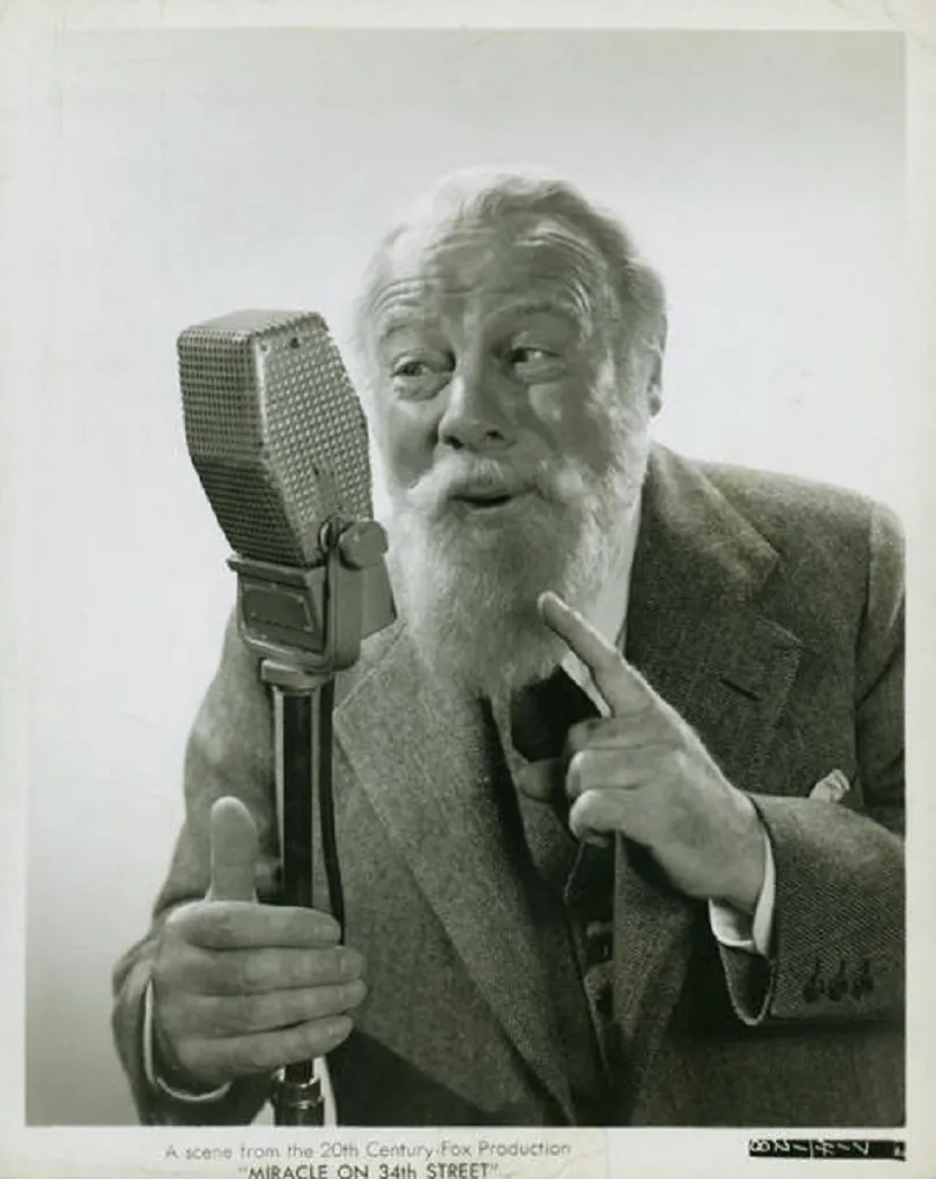 Edmund Gwenn in Miracle on 34th Street (1947)