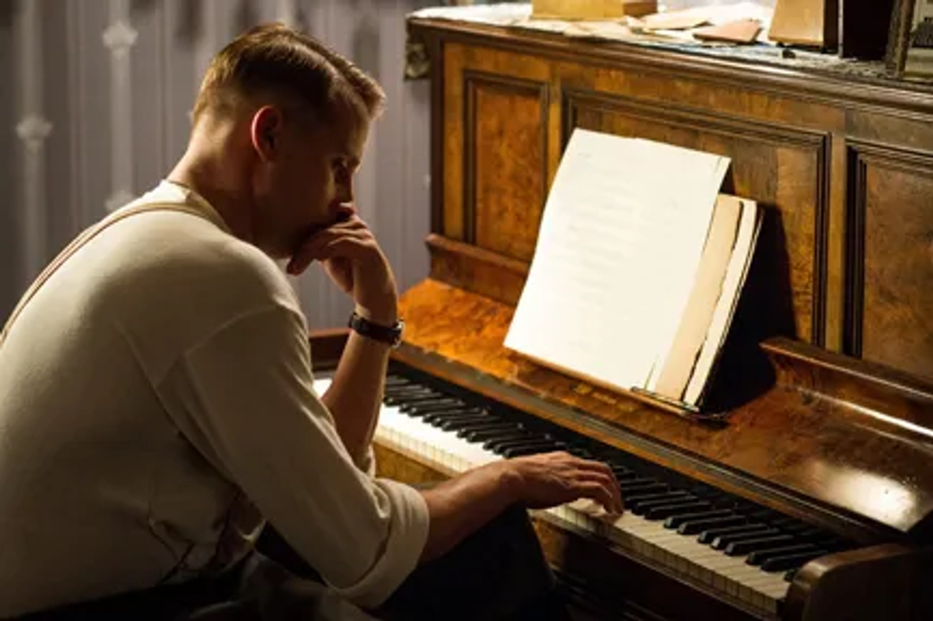 Matthias Schoenaerts in Suite Française (2014)