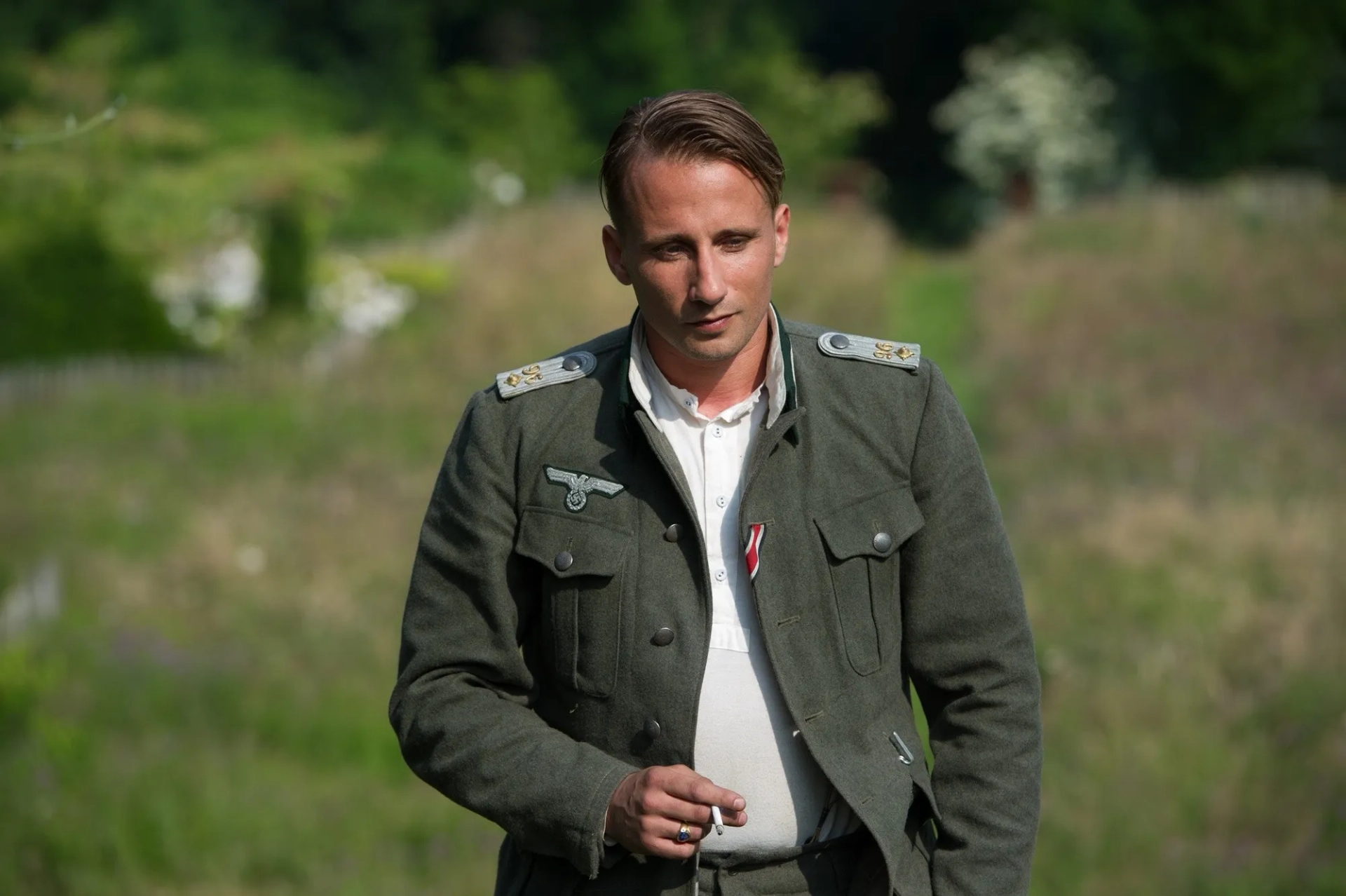 Matthias Schoenaerts in Suite Française (2014)