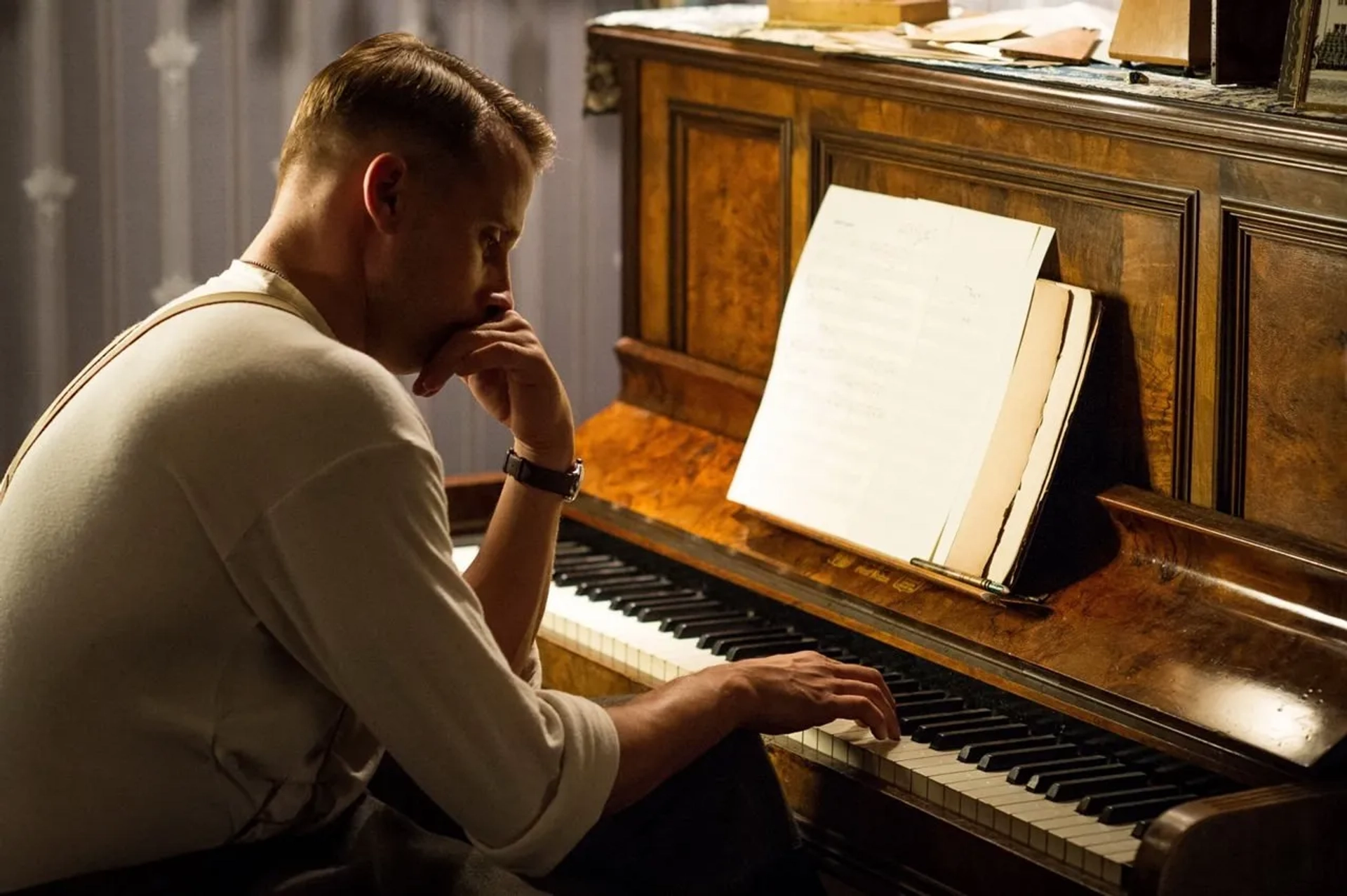 Matthias Schoenaerts in Suite Française (2014)