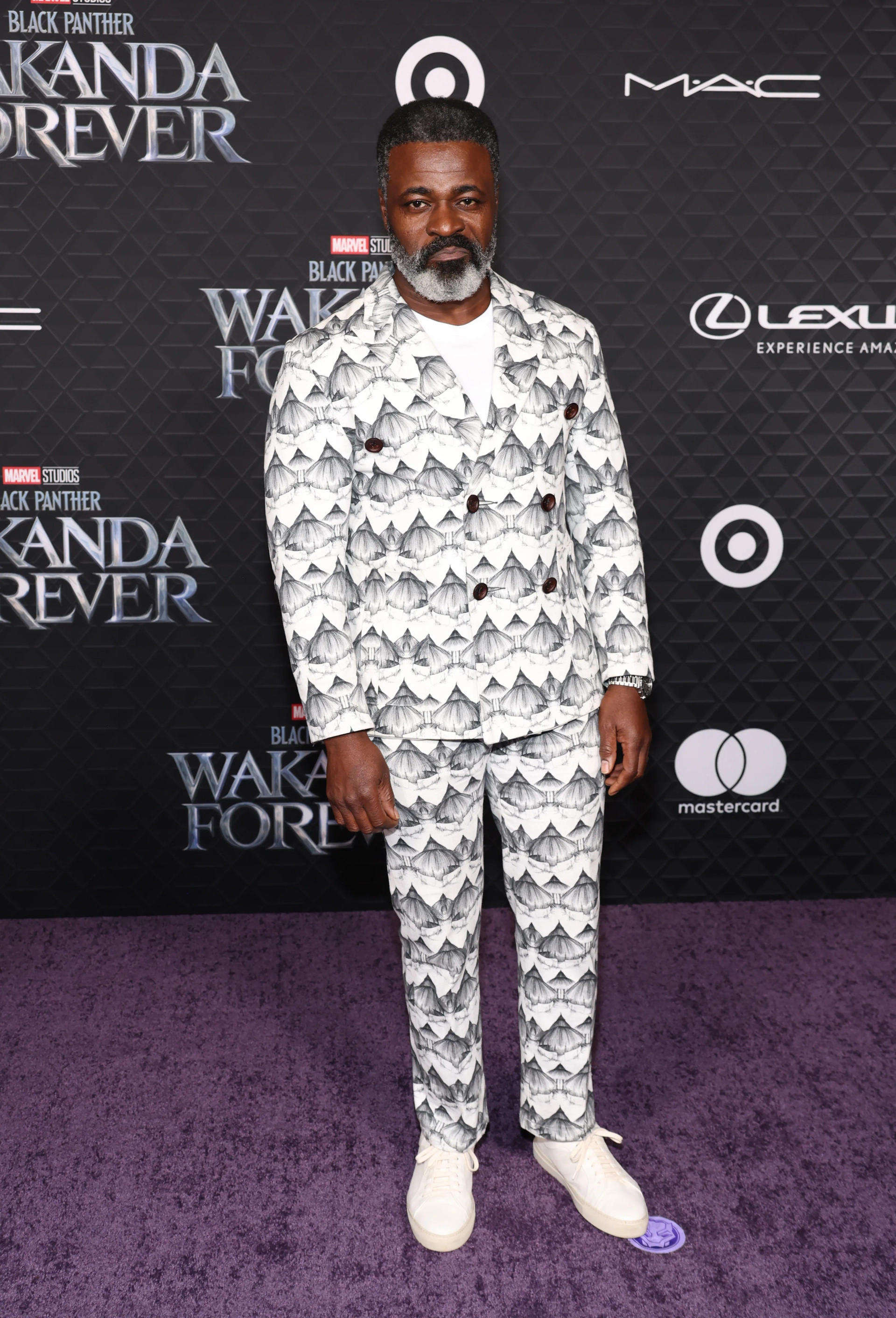 Danny Sapani at an event for Black Panther: Wakanda Forever (2022)