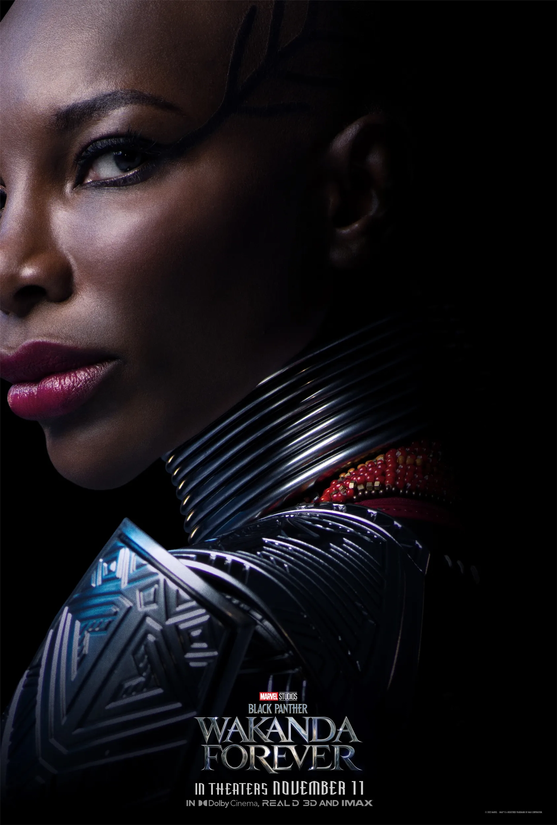 Michaela Coel in Black Panther: Wakanda Forever (2022)