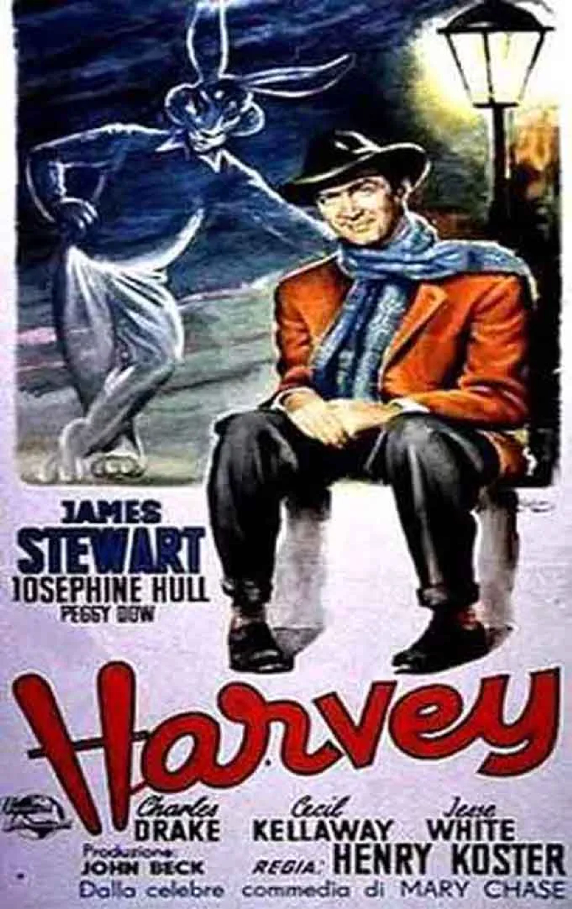 James Stewart and Harvey in Harvey (1950)