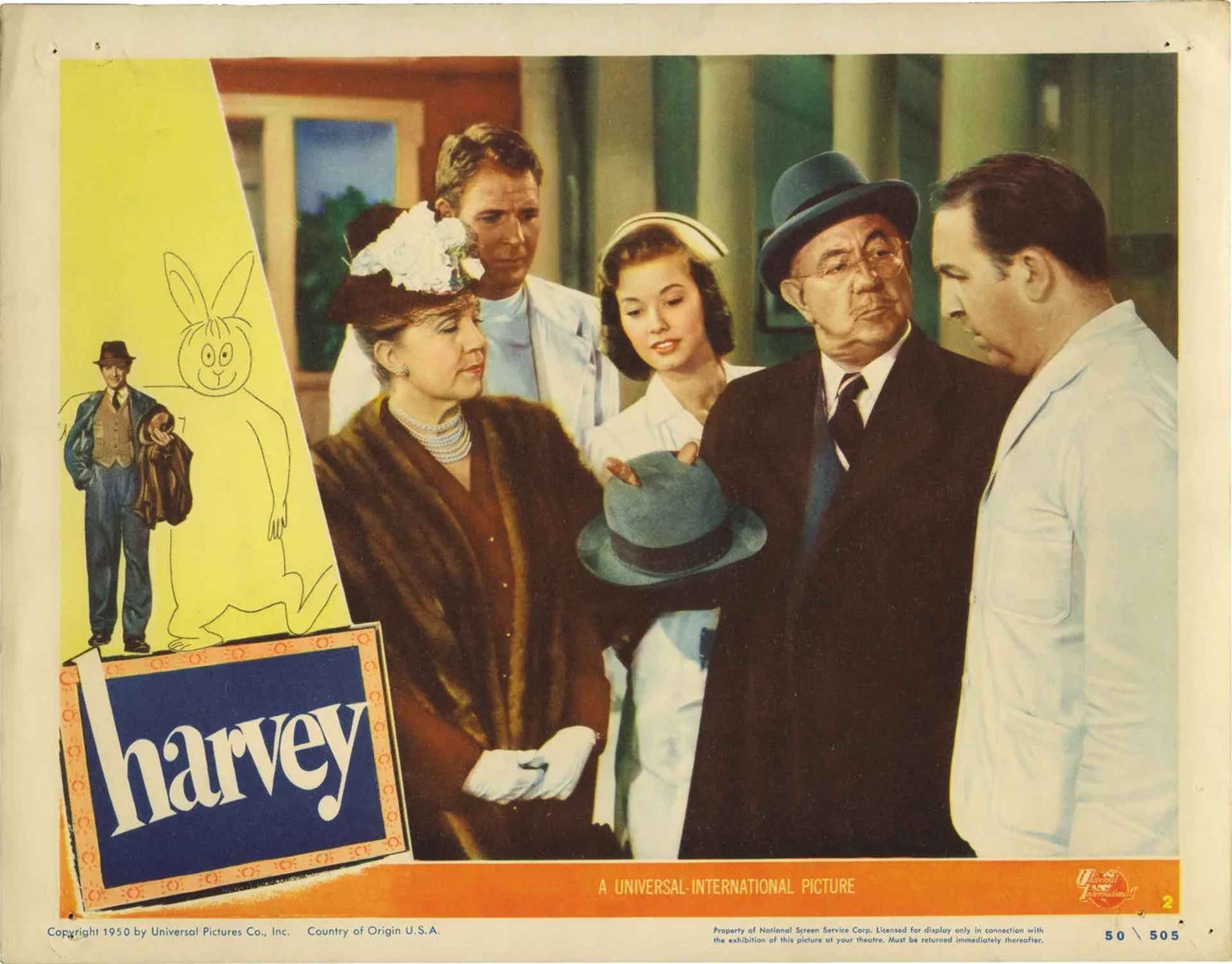 Nana Bryant, Peggy Dow, Charles Drake, Cecil Kellaway, and Jesse White in Harvey (1950)