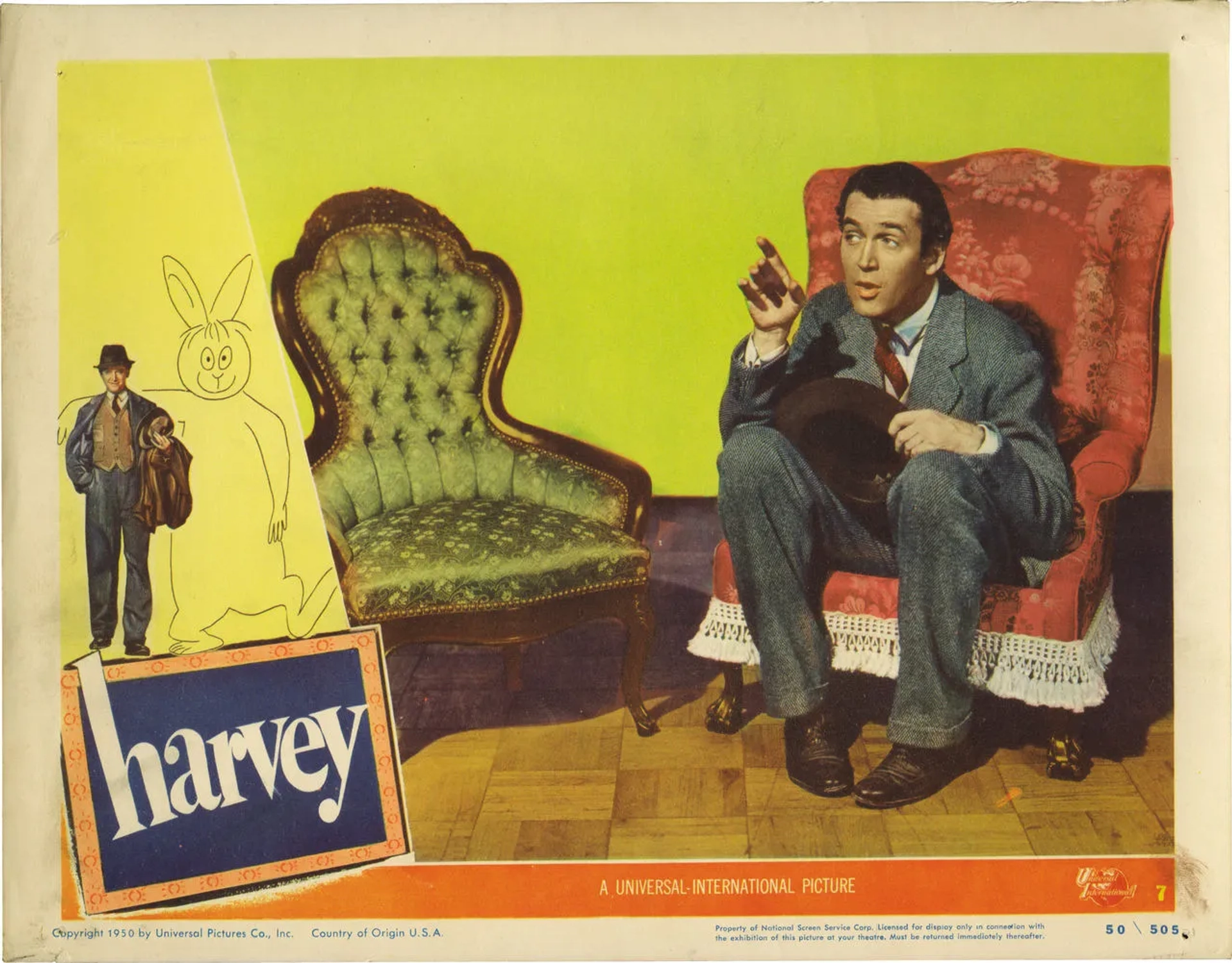 James Stewart in Harvey (1950)