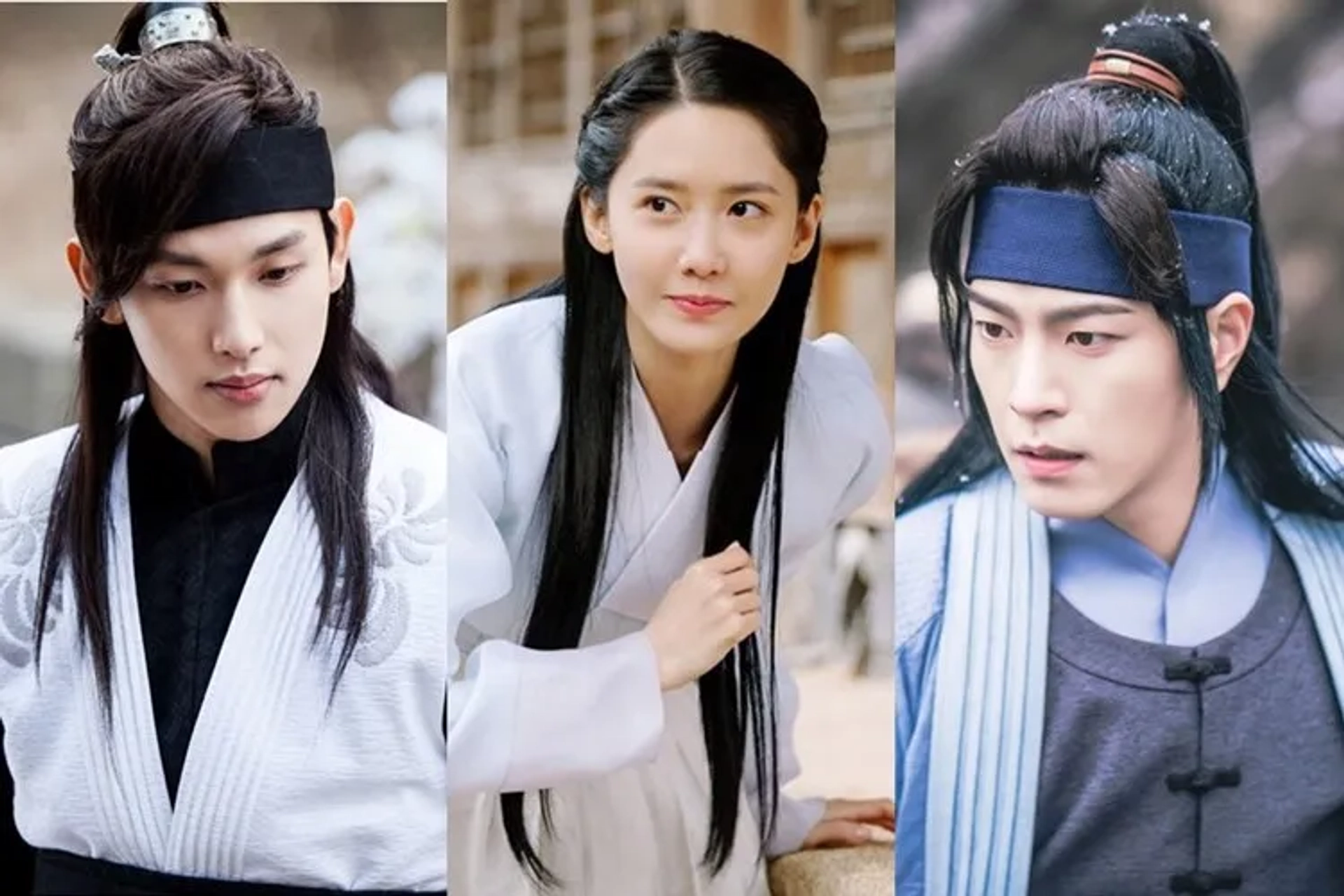 Jong-Hyun Hong, Im Yoon-ah, and Si-wan Yim in The King Loves (2017)