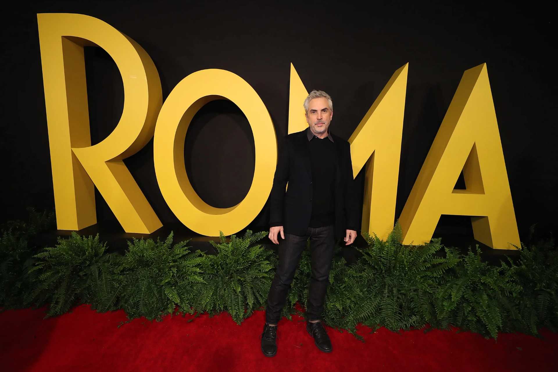 Alfonso Cuarón at an event for Roma (2018)