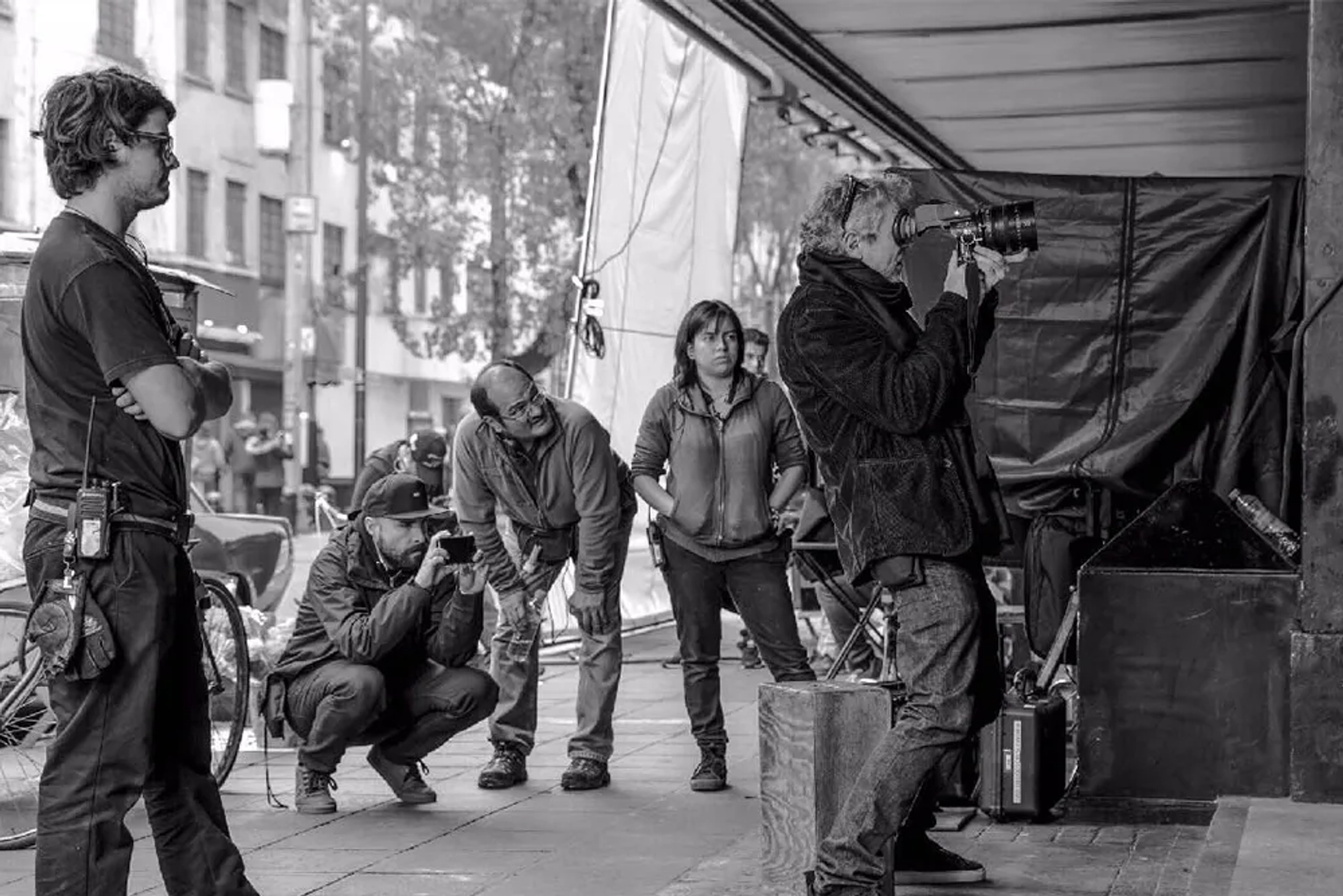 Alfonso Cuarón in Roma (2018)